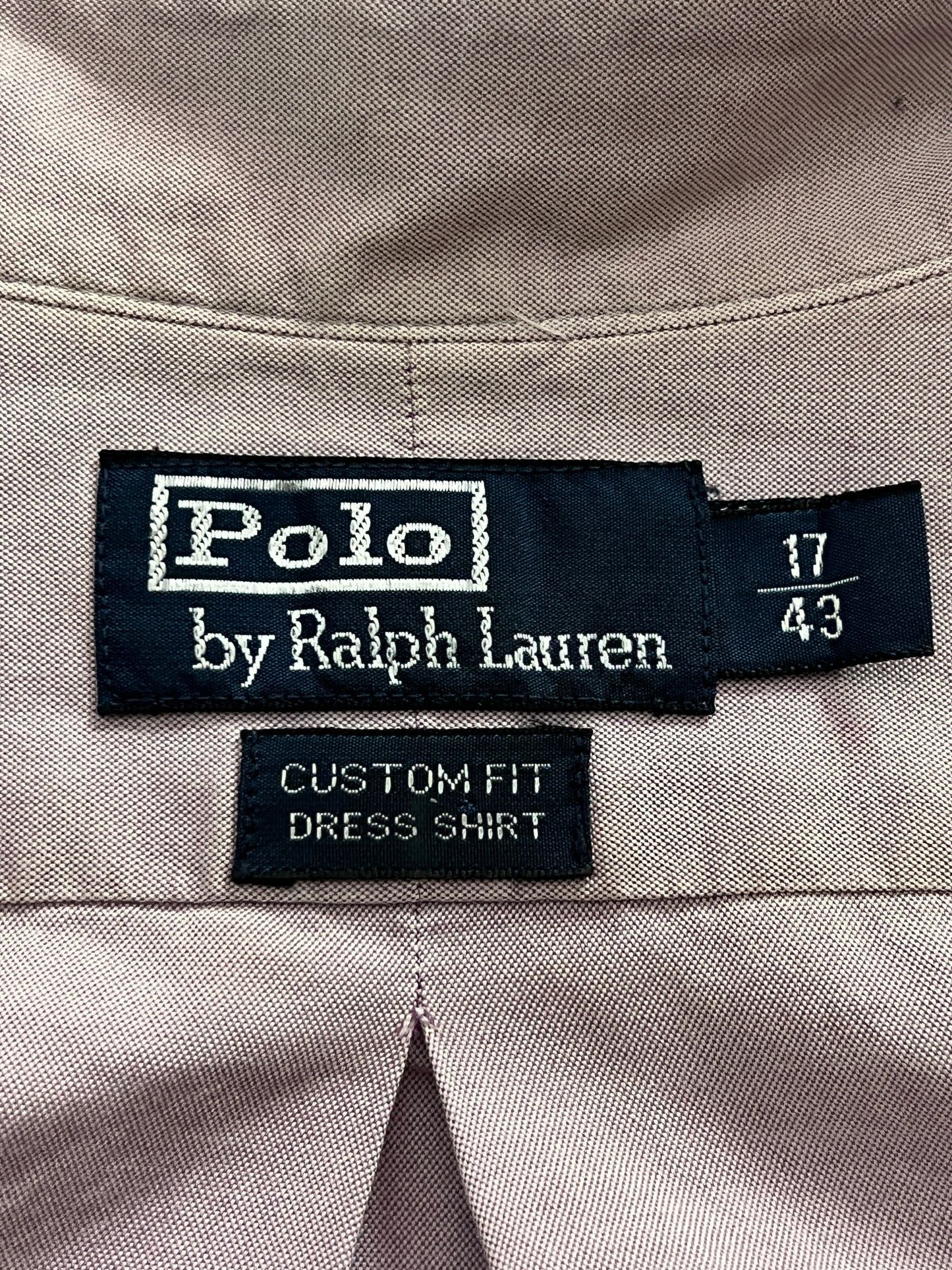 Polo Ralph Lauren × Vintage Polo by Ralph Lauren Vintage Men's Oxford Dress Shirt - L Size US L / EU 52-54 / 3 - 6 Thumbnail