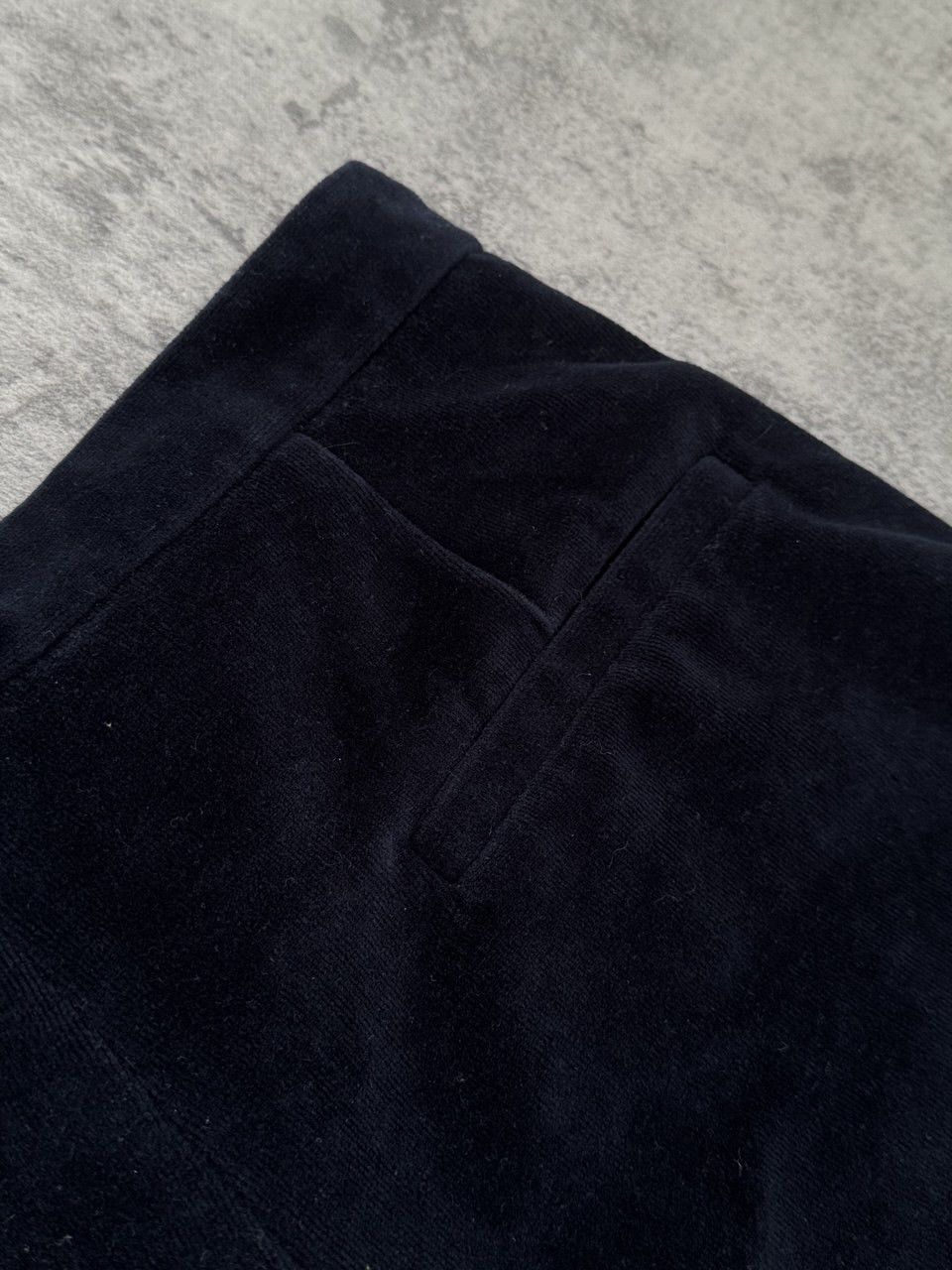 Circolo 1901 Circolo 1901 Velour Midnight Blue Flared Pants Size 28" / US 6 / IT 42 - 10 Thumbnail