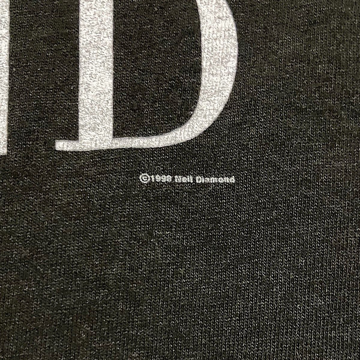 Vintage Vintage Neil Diamond T-Shirt Size US L / EU 52-54 / 3 - 3 Thumbnail