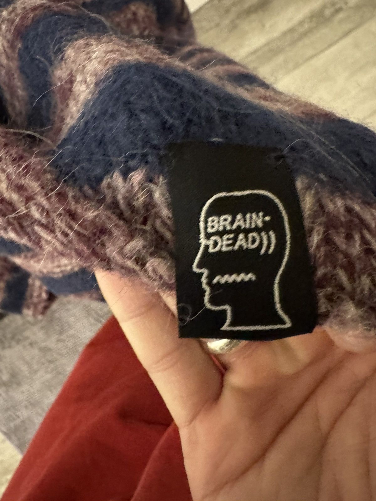 Brain Dead Braindead Alpaca Mohair Knit Sweater Size US L / EU 52-54 / 3 - 4 Thumbnail