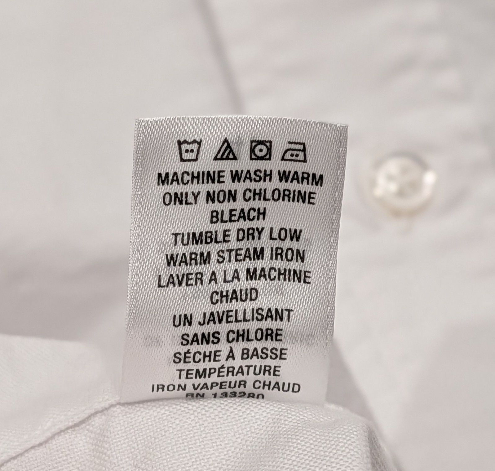 Thom Browne THOM BROWNE Cotton Classic Button Up Shirt White 4 - XL Size US XL / EU 56 / 4 - 7 Thumbnail