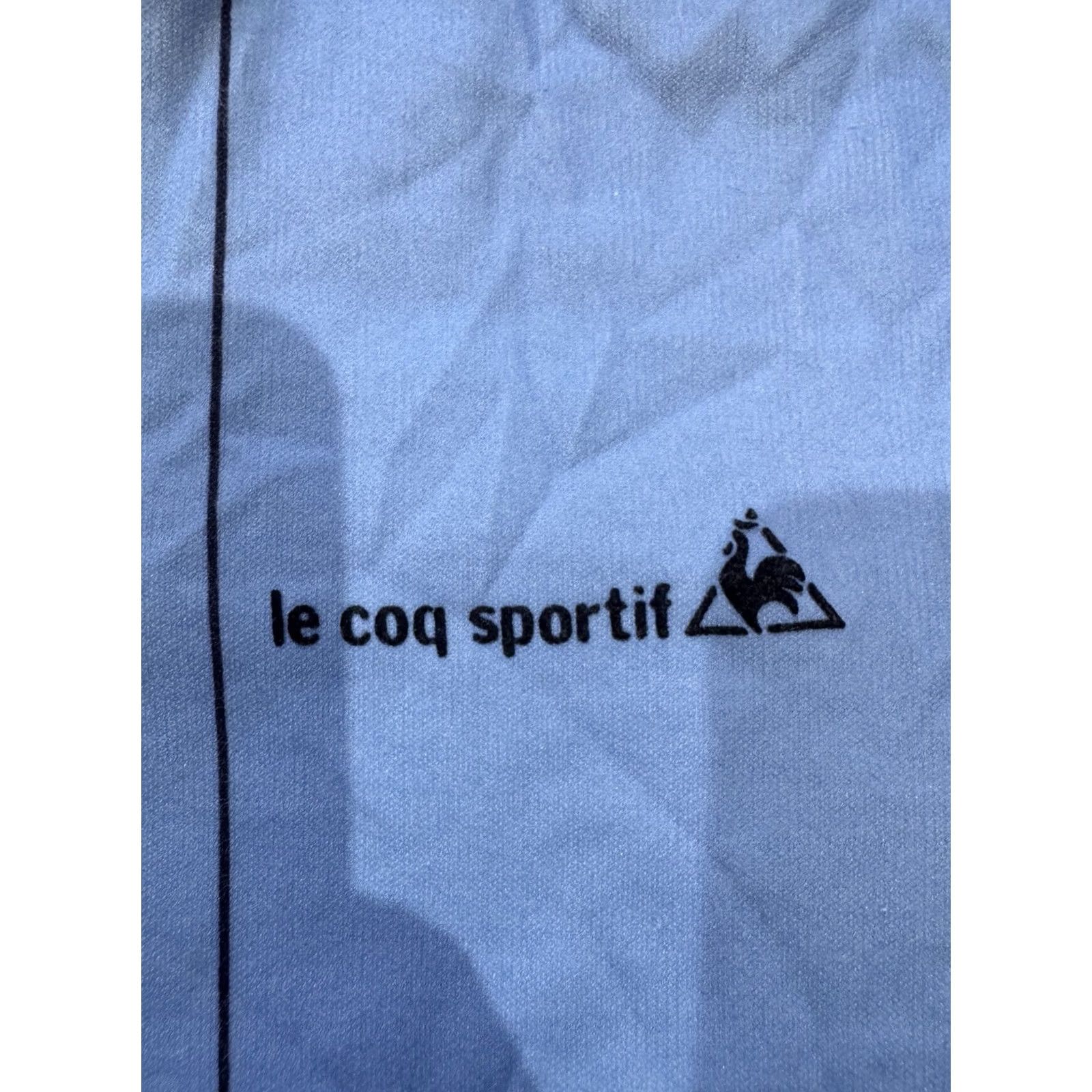 Le Coq Sportif VINTAGE Le Coq Sportif TEMPLATE FOOTBALL SHIRT SOCCER JERSEY Navy Blue S Mens Size US S / EU 44-46 / 1 - 7 Thumbnail