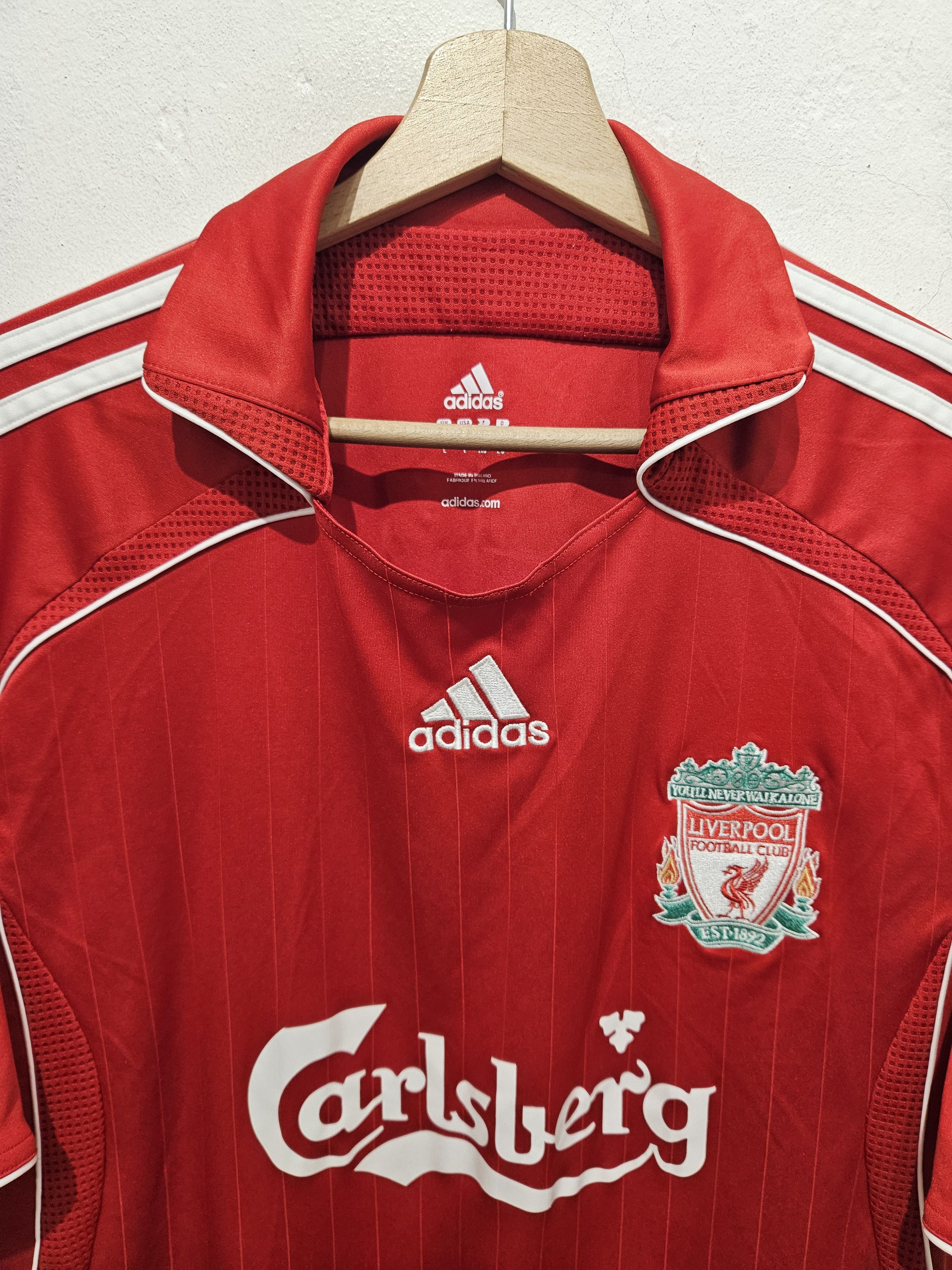 Adidas TORRES LIVERPOOL FC 2007 2008 SIZE M/L ADIDAS JERSEY Size US L / EU 52-54 / 3 - 6 Thumbnail