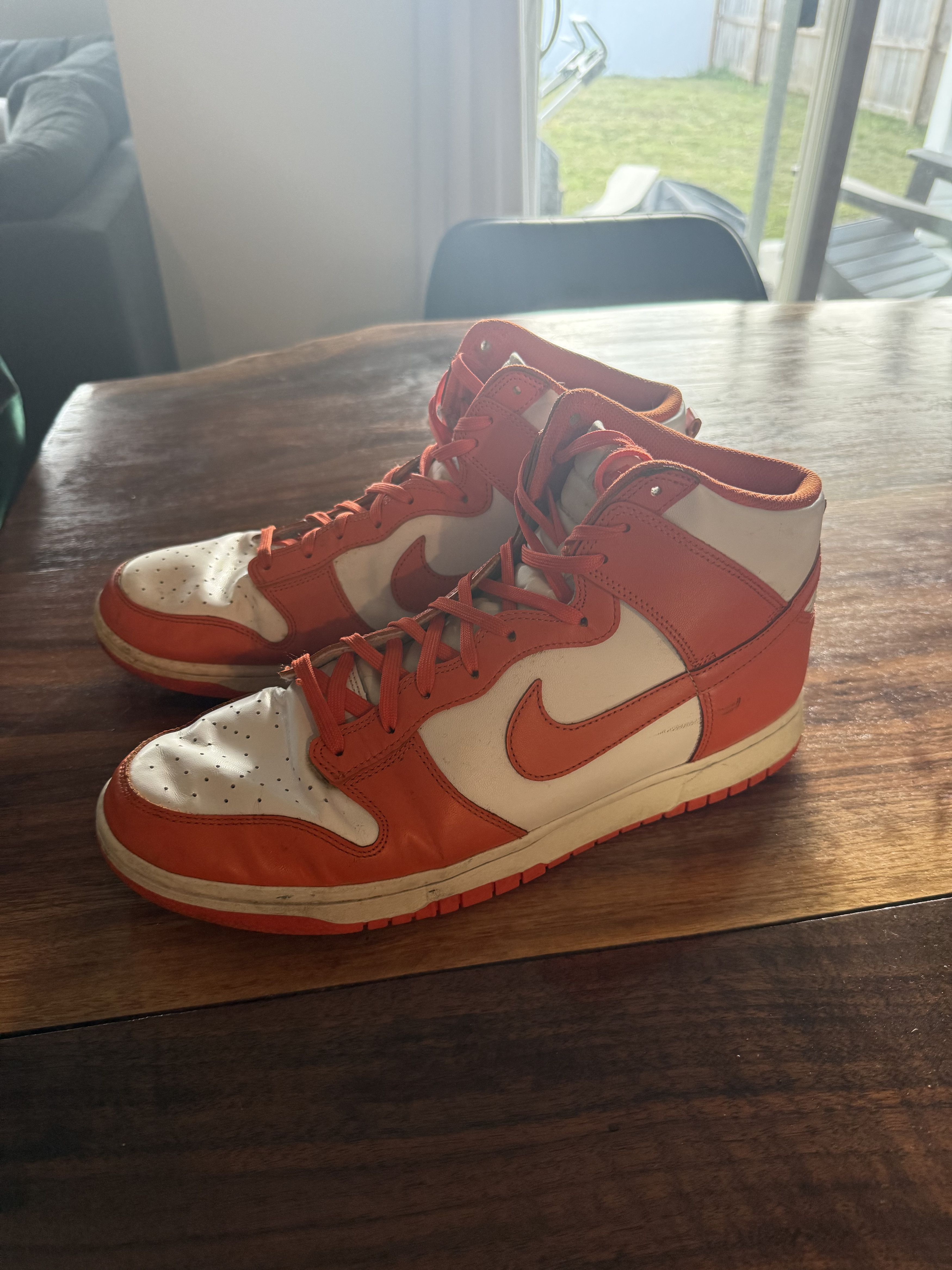 Nike Nike Dunk High Syracuse (2021) Size US 14 / EU 47 - 2 Thumbnail