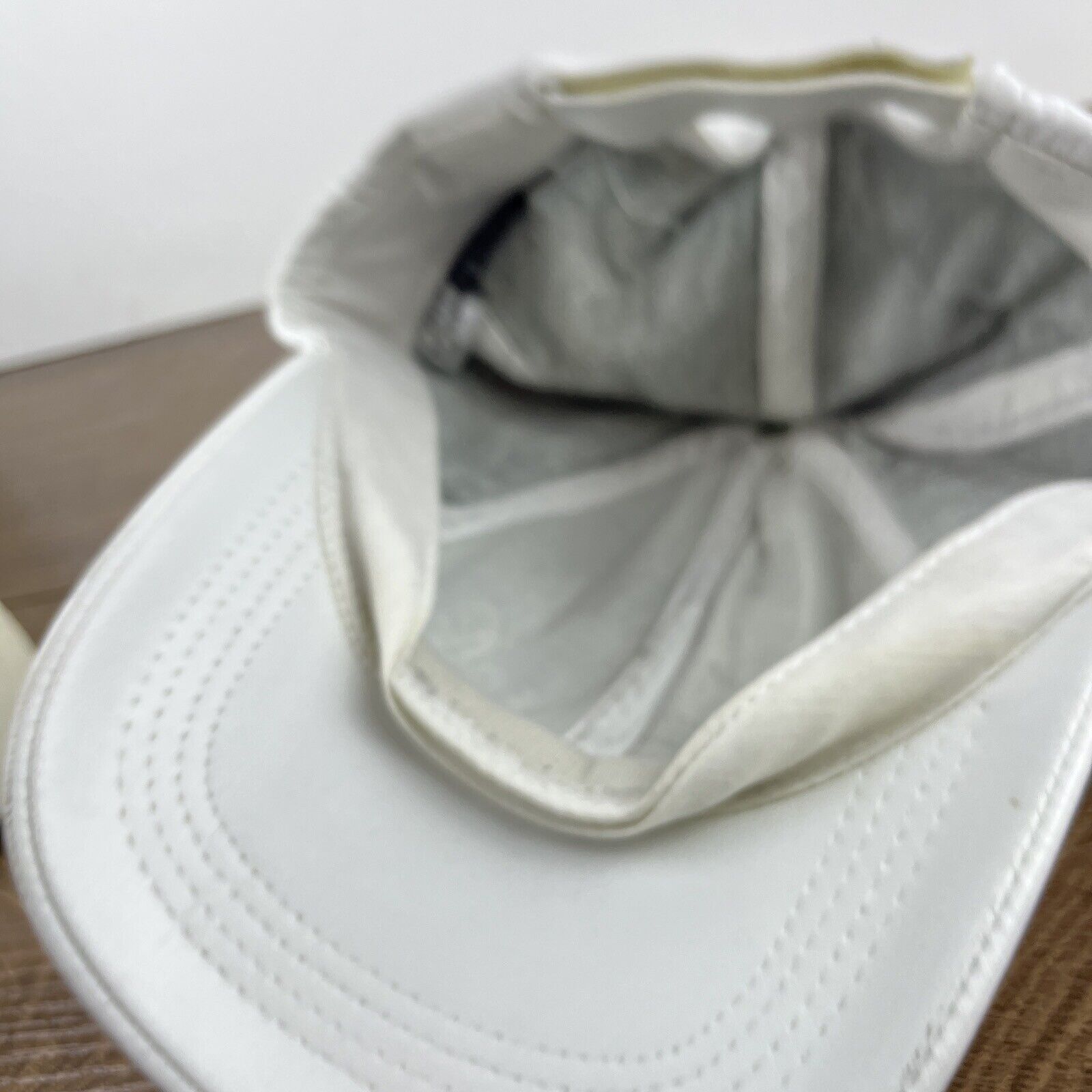 Other White Baseball Cap Hat White Hat Adjustable White Adult Size Size ONE SIZE - 14 Thumbnail