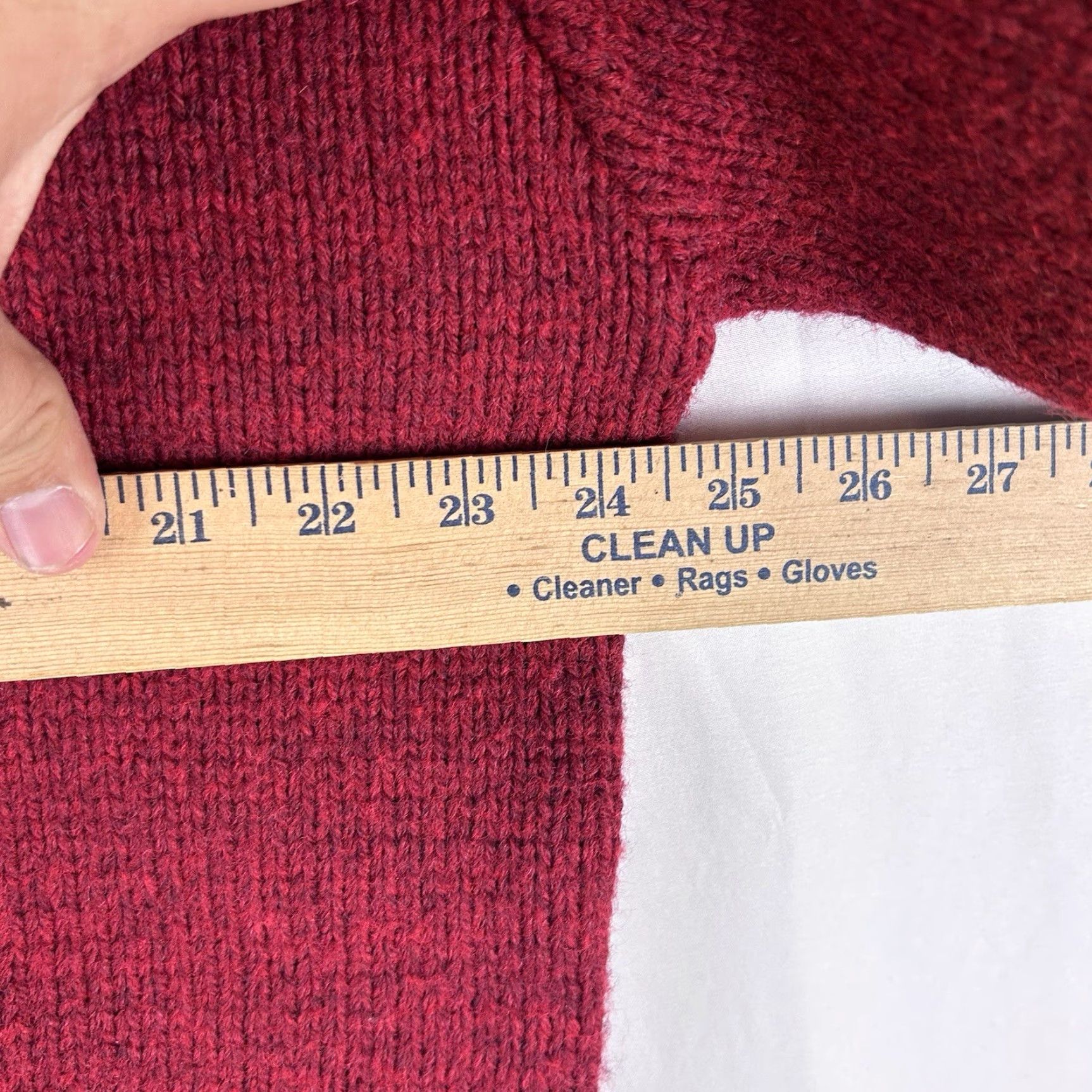 Vintage VINTAGE Remington Sweater Men’s XL Windstopper Wool Orlon Red Chest Vtg 5 Button Pullover Crew Neck Long Sleeve Knit Solid USA 90s Mens Size US XL / EU 56 / 4 - 7 Thumbnail