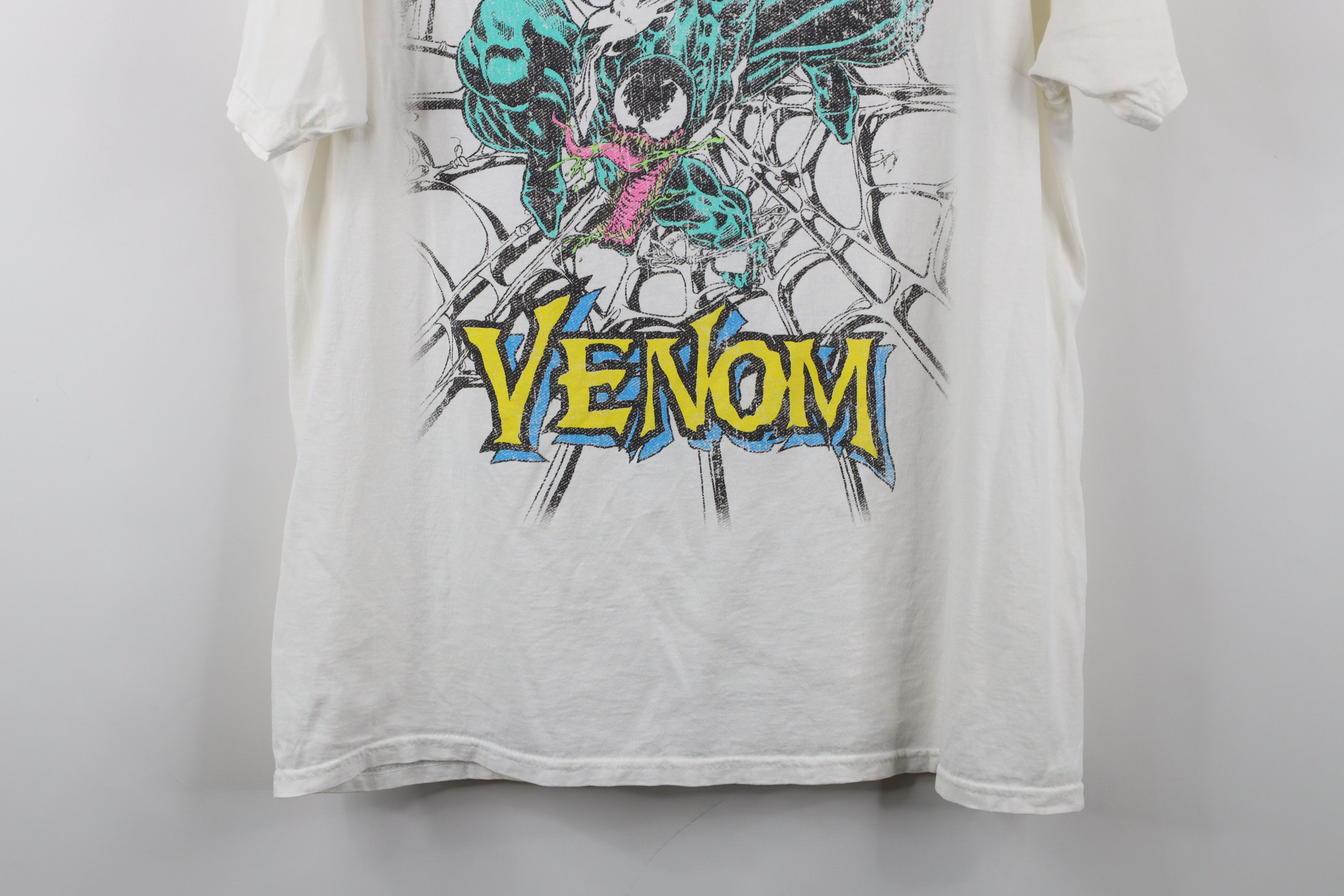Vintage Vintage Y2K Marvel Venom Spiderman Short Sleeve T-Shirt Size US L / EU 52-54 / 3 - 3 Thumbnail