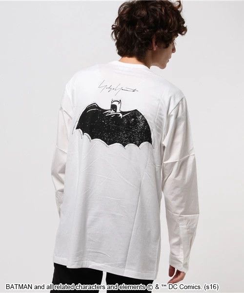 Yohji Yamamoto Yohji Yamamoto size os Back Batman and yohji signature pri Size US M / EU 48-50 / 2 - 9 Thumbnail