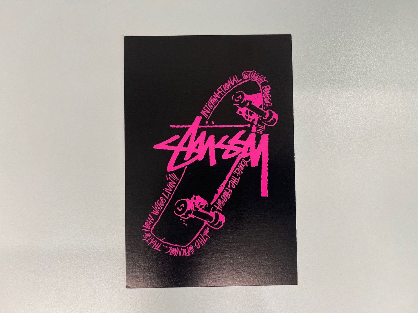 Stussy Stussy CHAPT Spring art Postercards 2004 Size ONE SIZE - 2 Thumbnail
