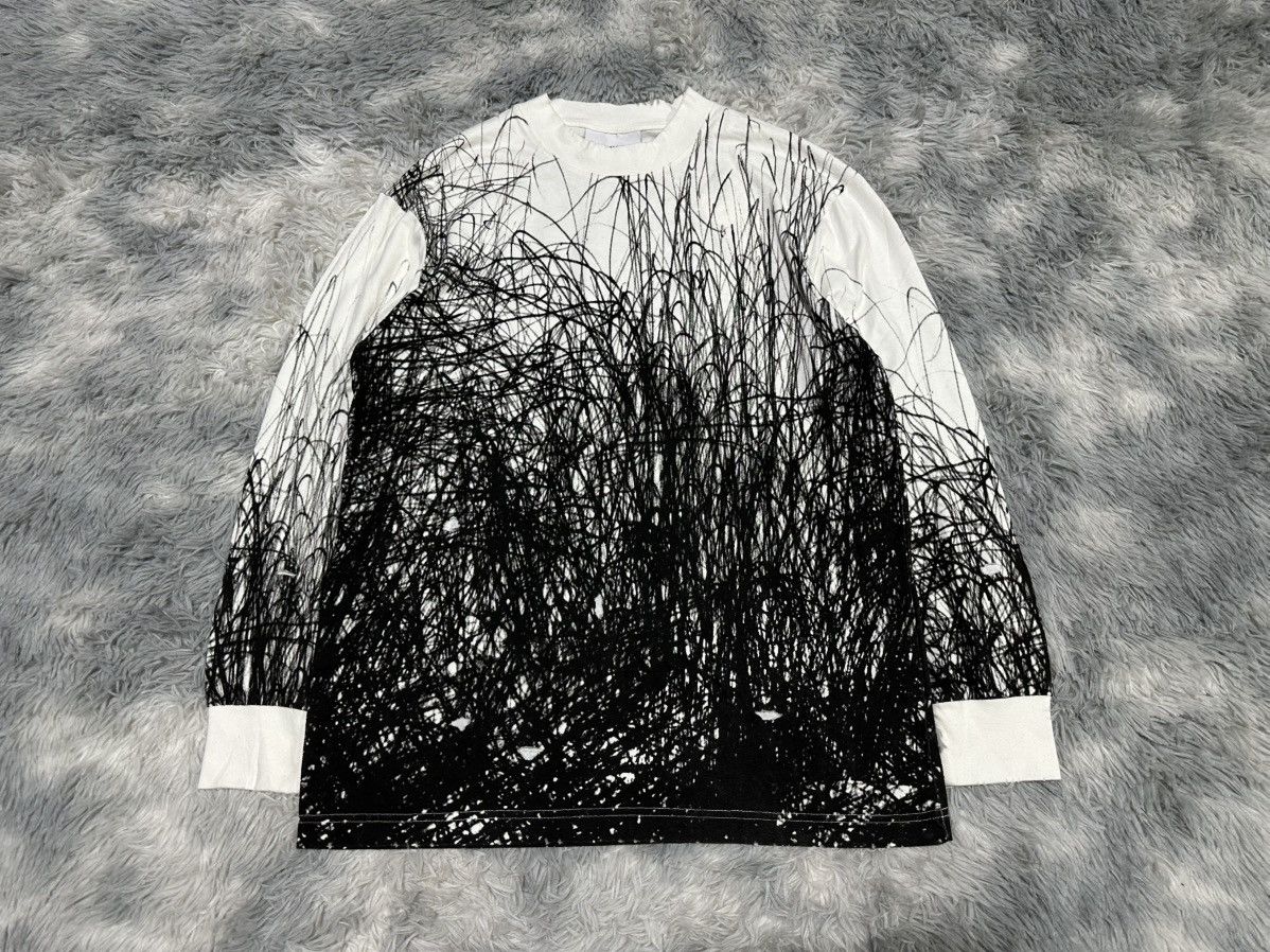 Han Kjobenhavn 🔥Avant-Garde Han Kjobenhavn Abstract Ls Shirt Distressed Size US S / EU 44-46 / 1 - 1 Thumbnail