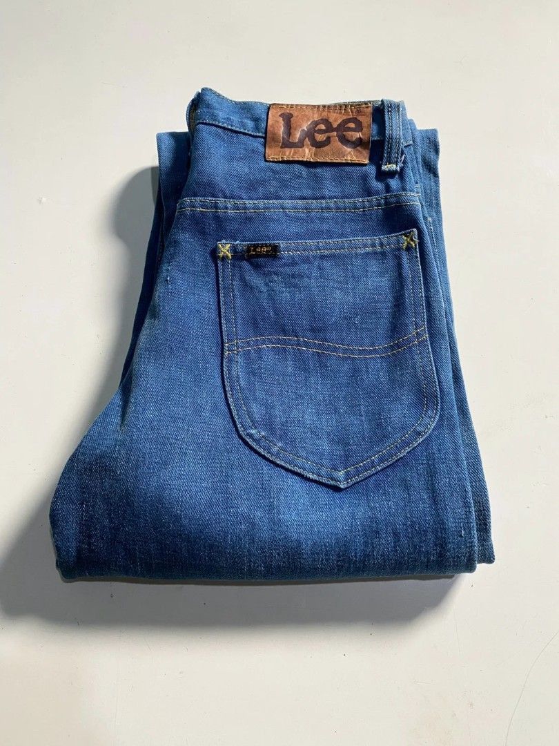 Lee lee vintage jeans 80's Size US 29 - 2 Thumbnail