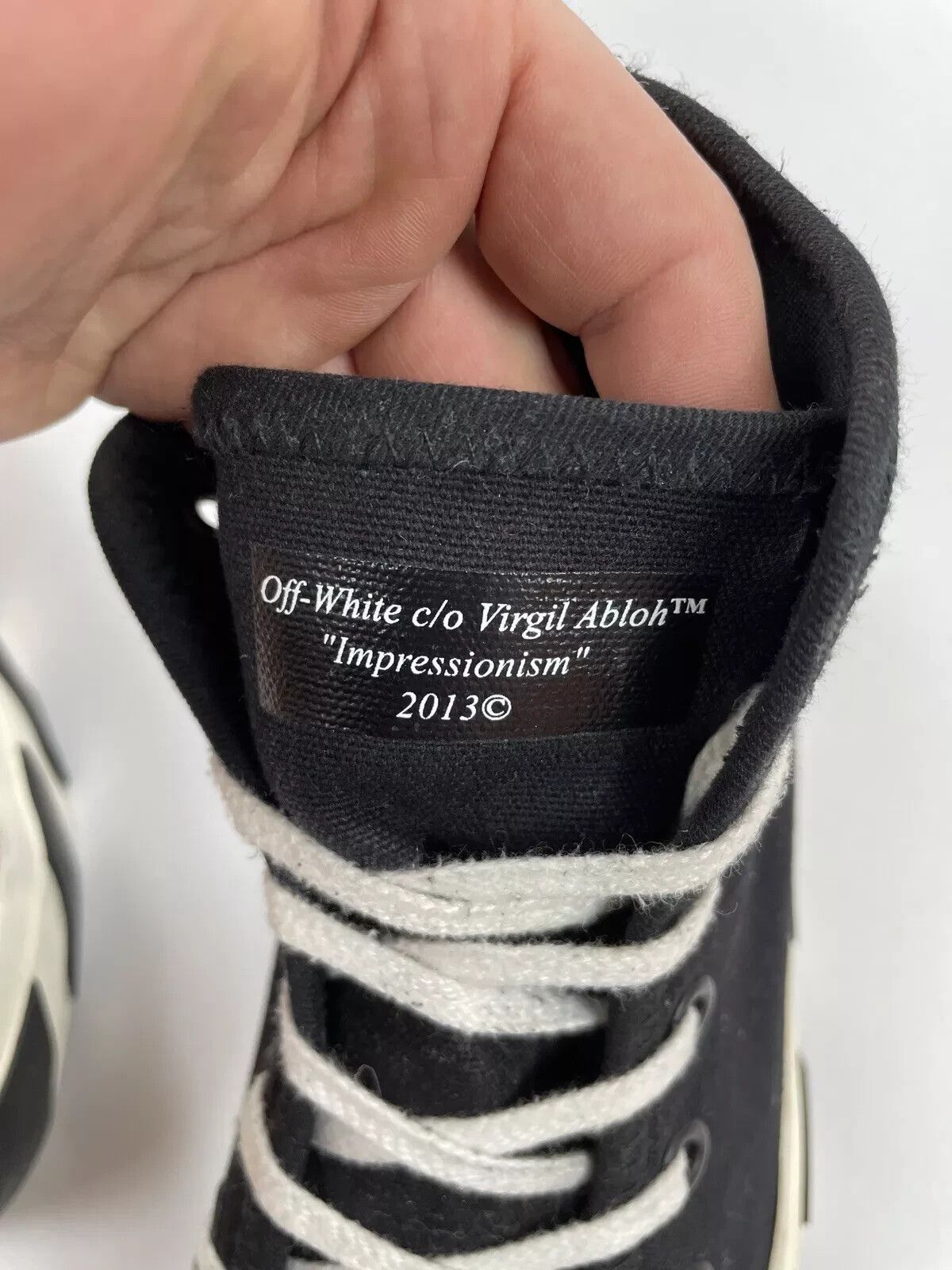 Off-White Off-White Vulcanized high Top Shoes Sneakers Trainers Canvas Size US 9 / EU 42 - 8 Thumbnail