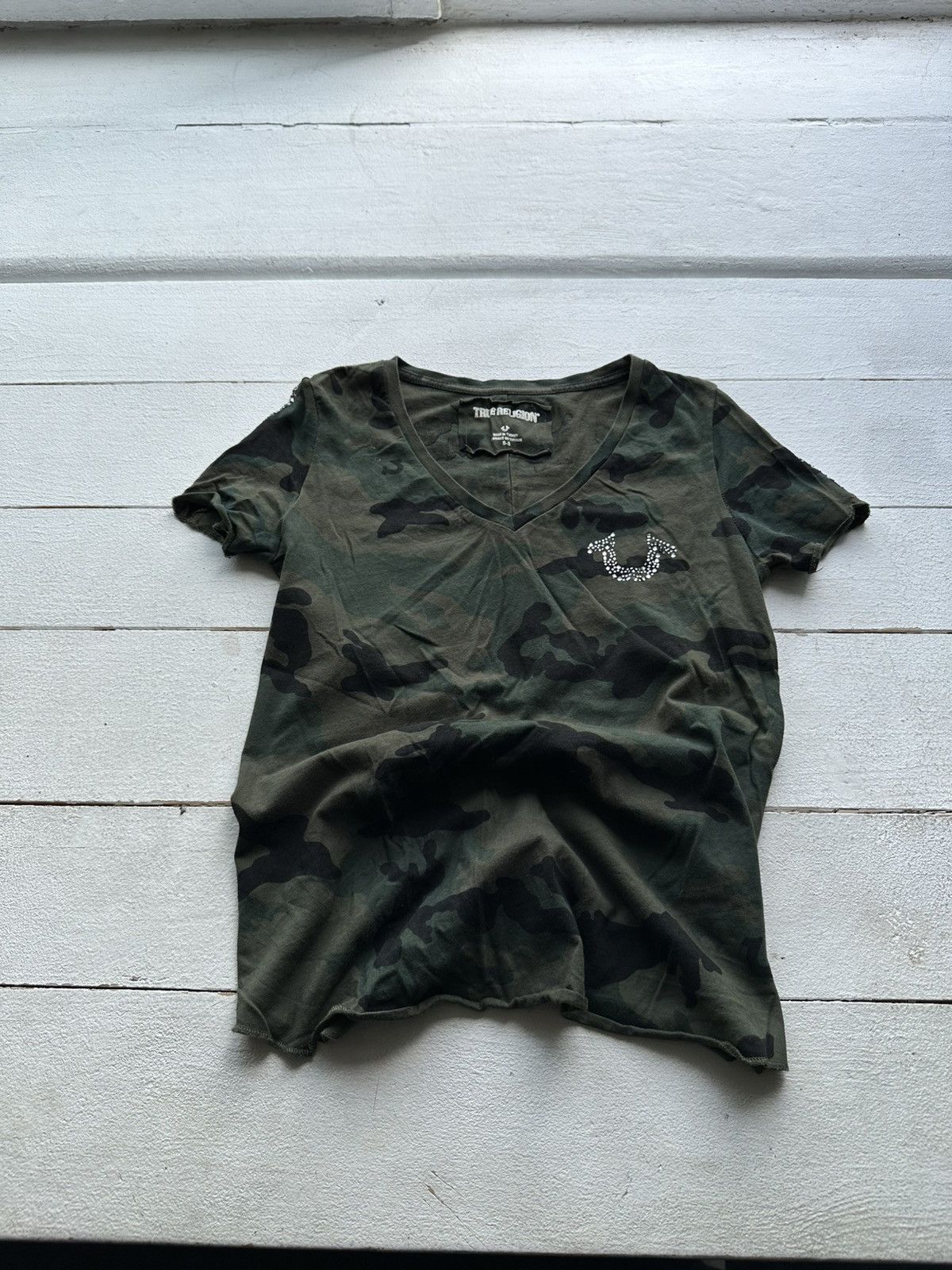 🚨Vintage True Religion Big Logo Y2K Style T-Shirt Tee