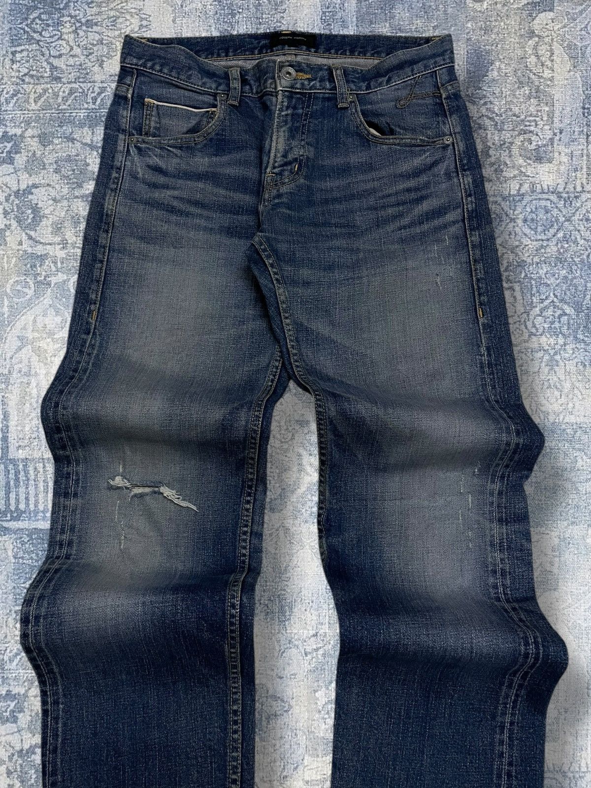 JOSEPH HOMME Vintage Designer Joseph Homme Distressed Denim Size US 29 - 4 Thumbnail