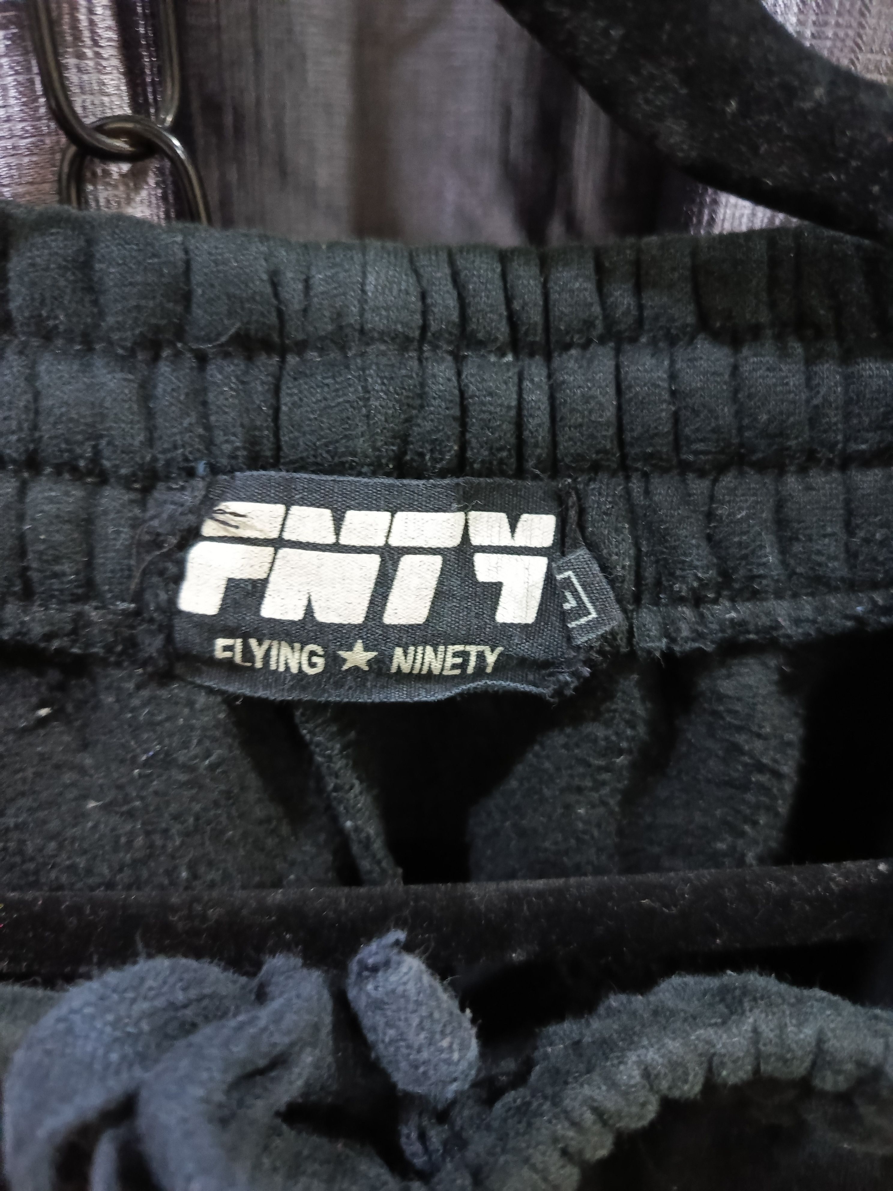 Japanese Brand Flying Ninety (FNTY). These are black heavyweight sweatpants Size US 33 - 8 Thumbnail