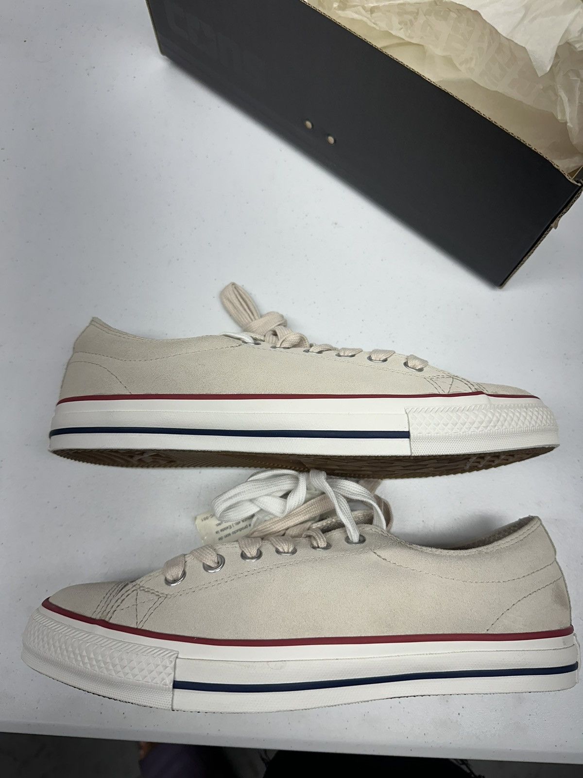 Converse Converse All Star Parchment/Red/Denim size 9 Size US 9 / EU 42 - 3 Thumbnail