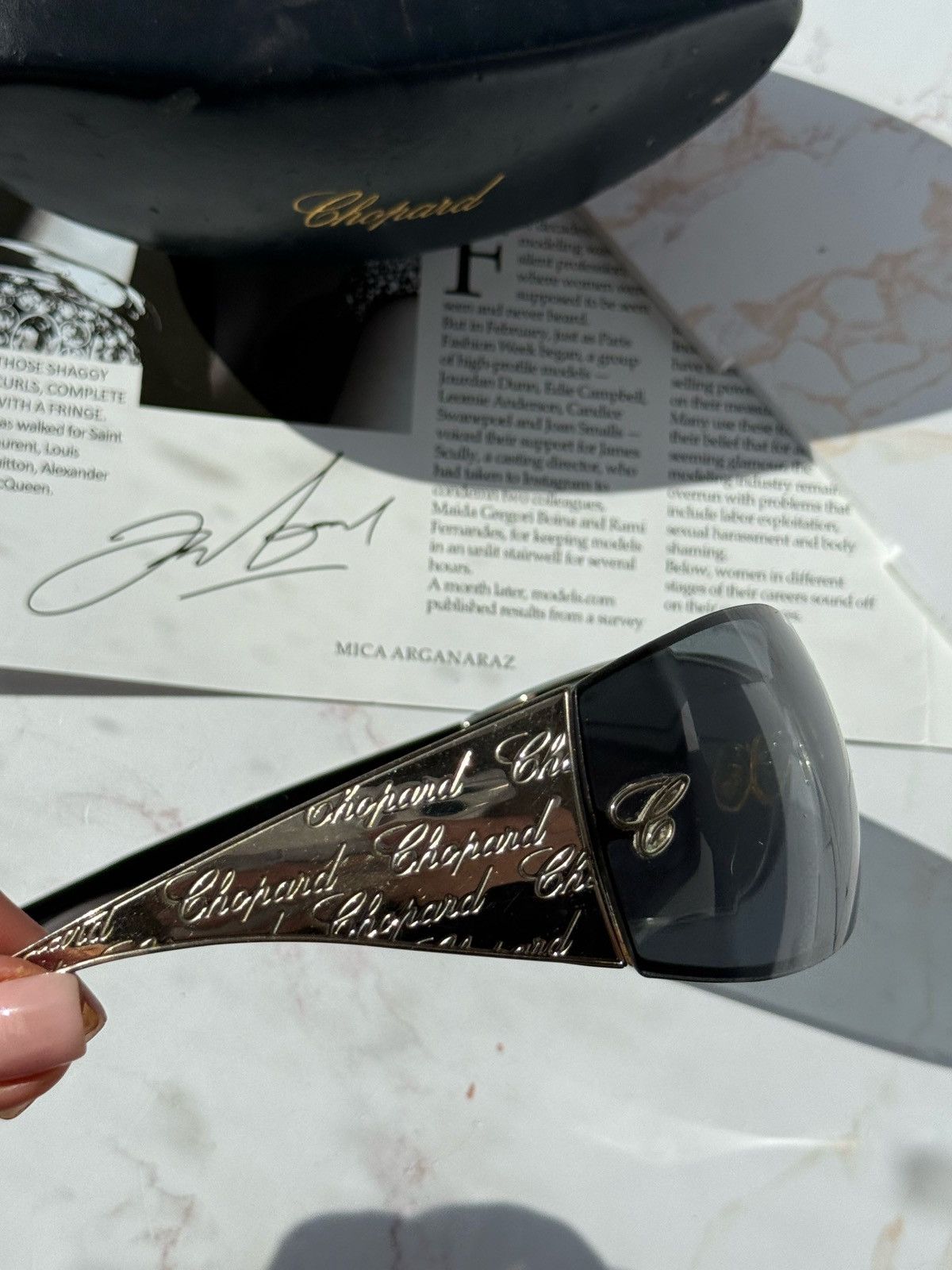 Chopard Chopard vintage sunglasses SCH637 Size ONE SIZE - 18 Thumbnail