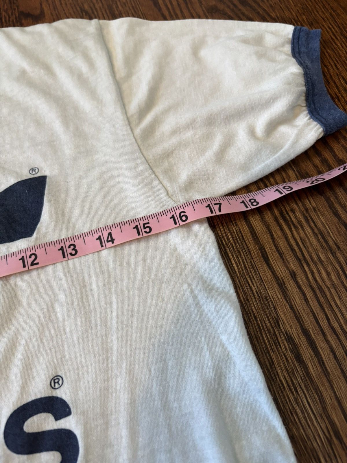 Adidas Vintage Adidas Trefoil Ringer Tee Size US M / EU 48-50 / 2 - 6 Thumbnail