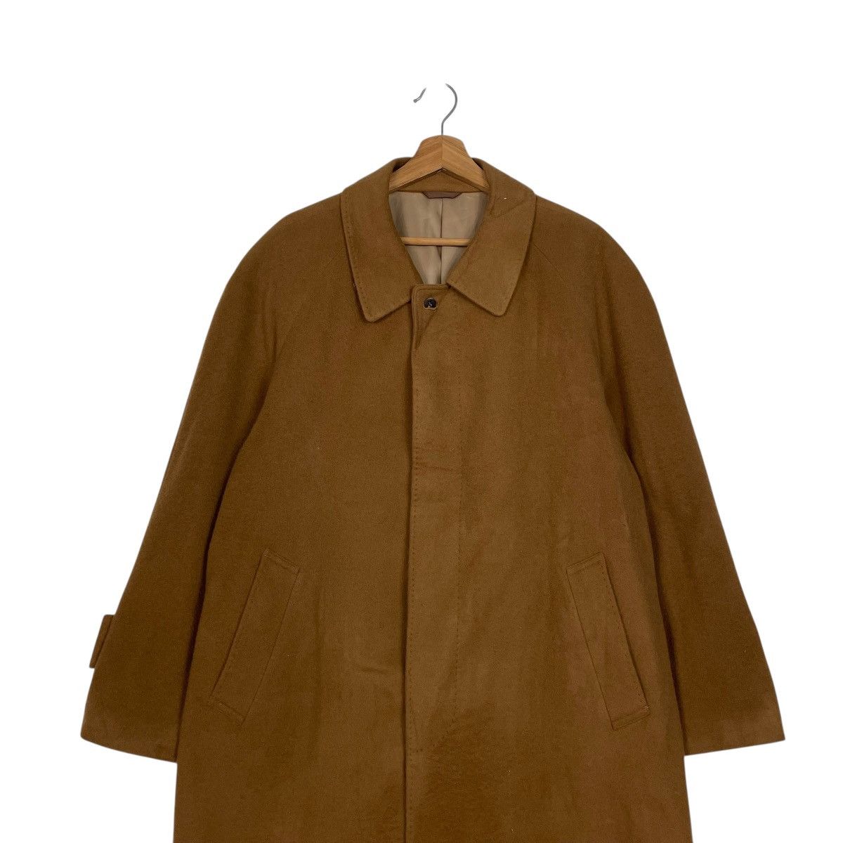 Japanese Brand Japanese Brand Brown Wool Cashmere Coat Size US M / EU 48-50 / 2 - 3 Thumbnail