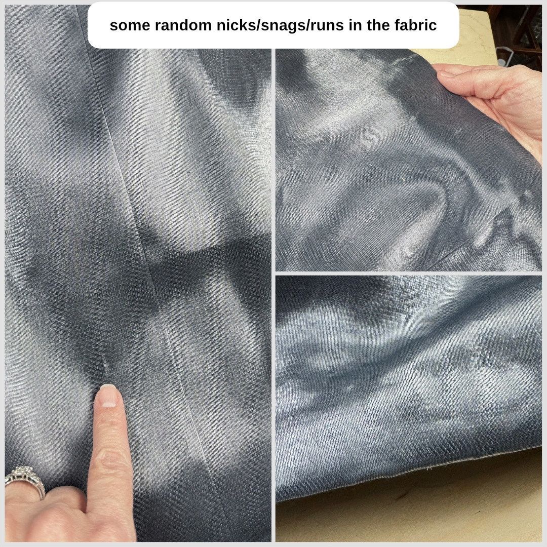 Vintage Vintage Y2K Metallic Silver High Waist Pleated Ball Skirt Size 28" / US 6 / IT 42 - 4 Thumbnail