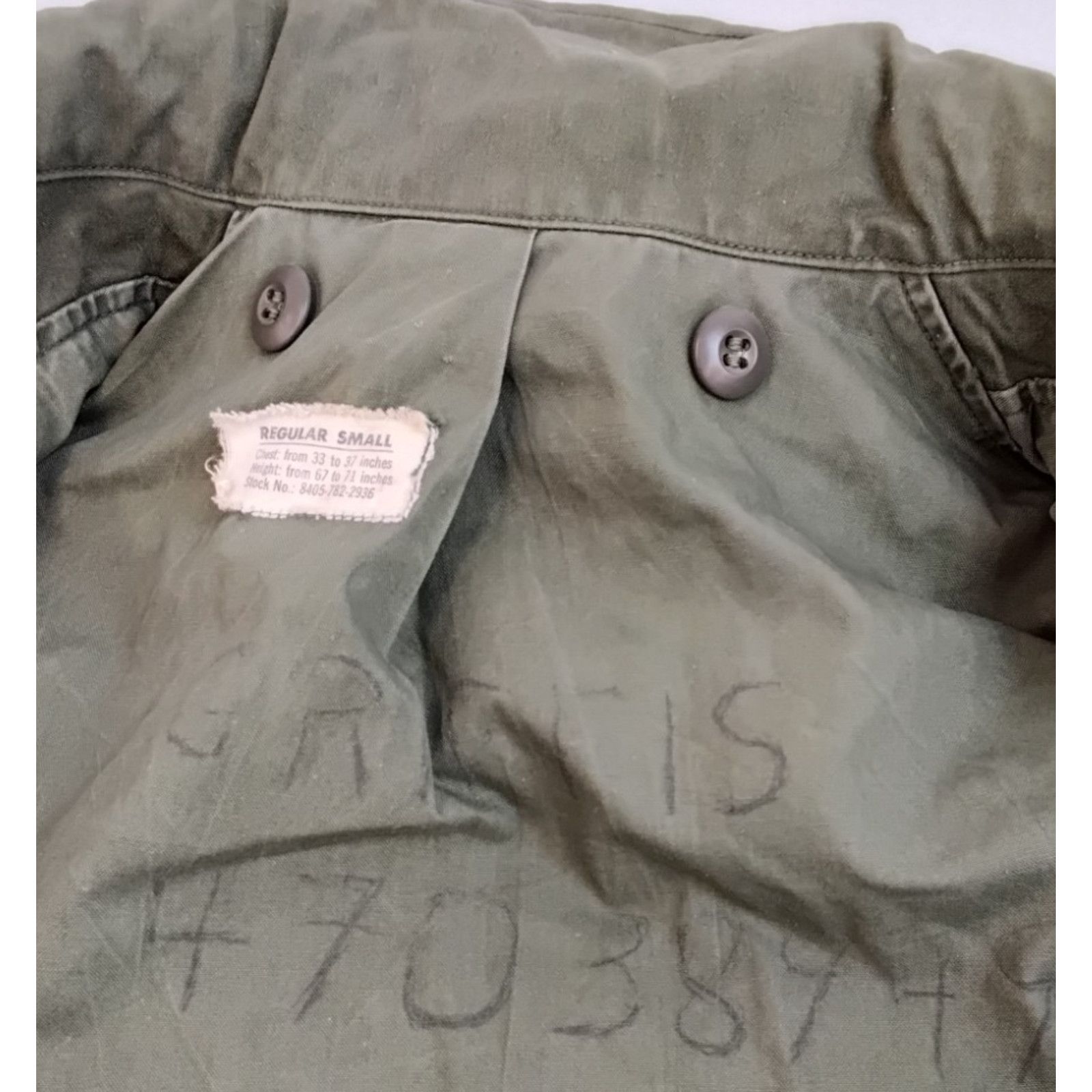 Other M65 Field Coat Stock Men's S Vintage 1960's Talon Zip Size US S / EU 44-46 / 1 - 13 Thumbnail