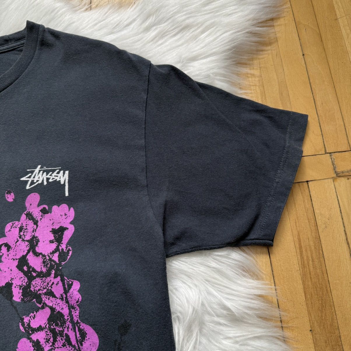 Stussy 📌 Vintage Stussy Dead Flowers Y2K T-Shirt Size US M / EU 48-50 / 2 - 7 Thumbnail