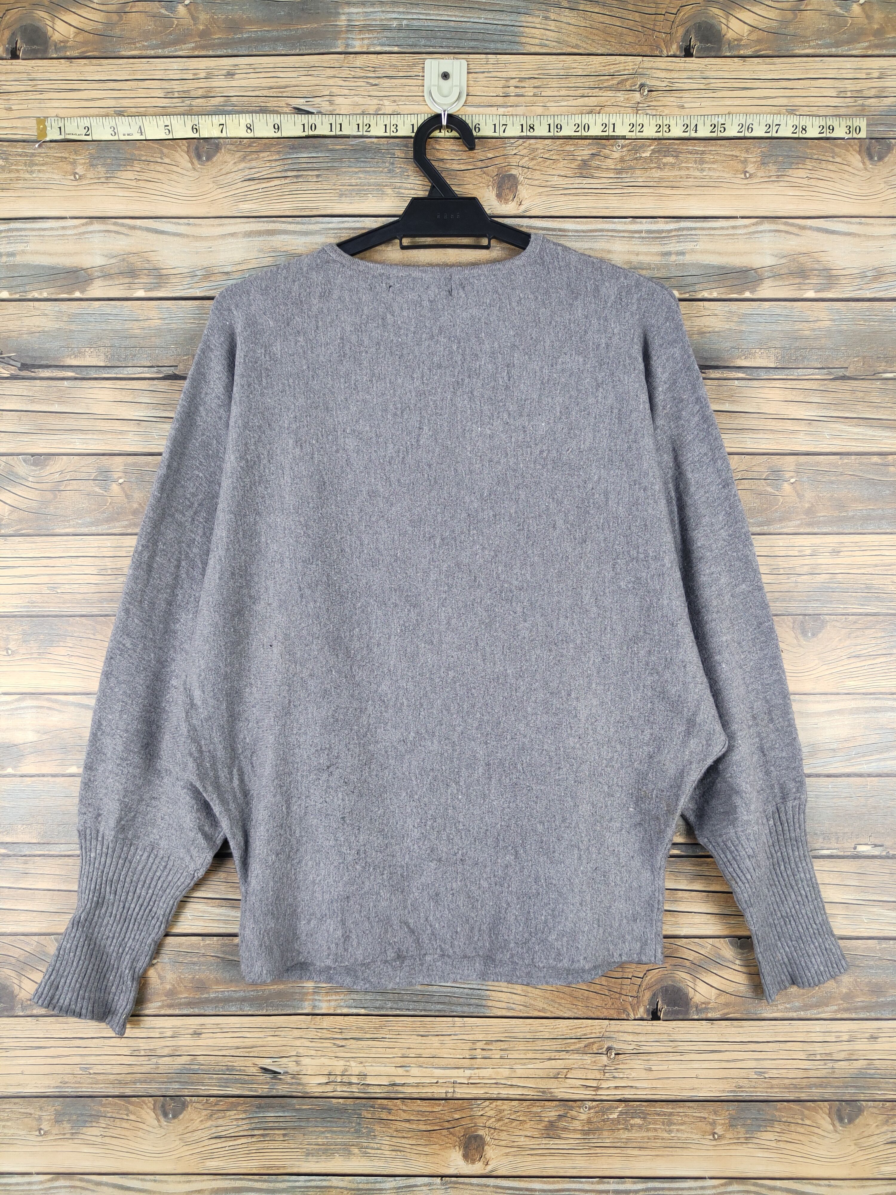 Vintage vintage Gray Blouses #W2107 Size L / US 10 / IT 46 - 9 Thumbnail