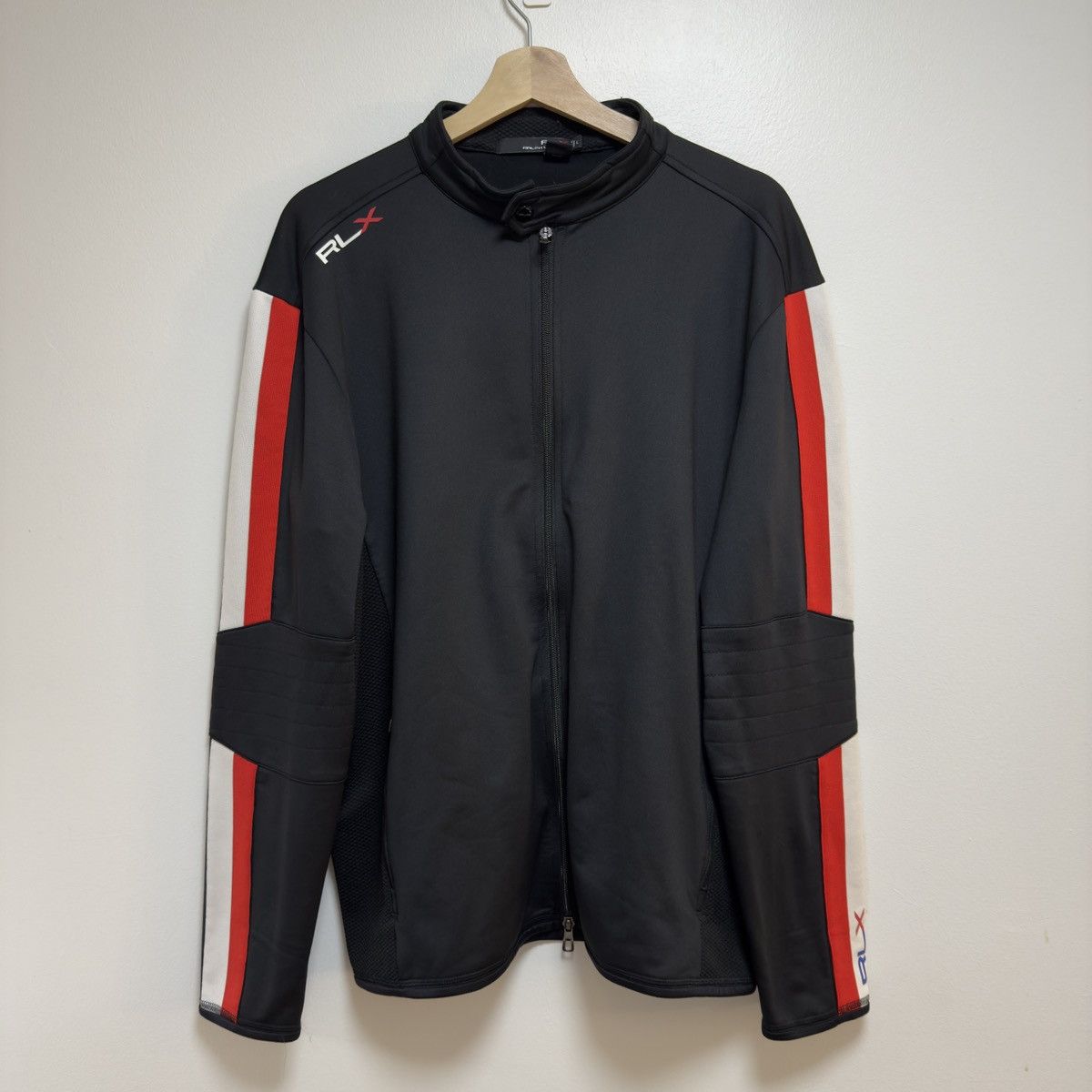 Polo Ralph Lauren × Vintage Vintage Polo Sport RLX Zip Up Track Jacket Large Size US L / EU 52-54 / 3 - 1 Thumbnail