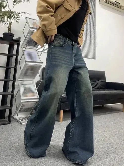 Jean Kimura x Ezaki Faded Baggy Denim Jeans Wide Leg Size US 32 / EU 48 - 7 Thumbnail
