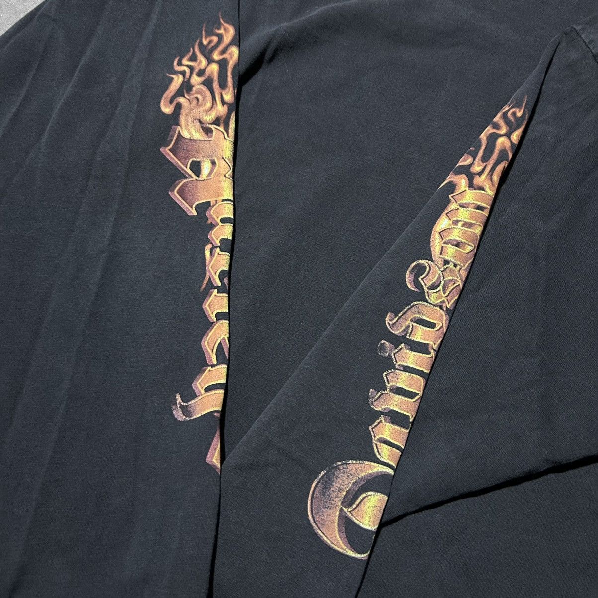 Harley Davidson Harley davidson flame long sleeve tee shirt 4x Size US XXL / EU 58 / 5 - 4 Thumbnail