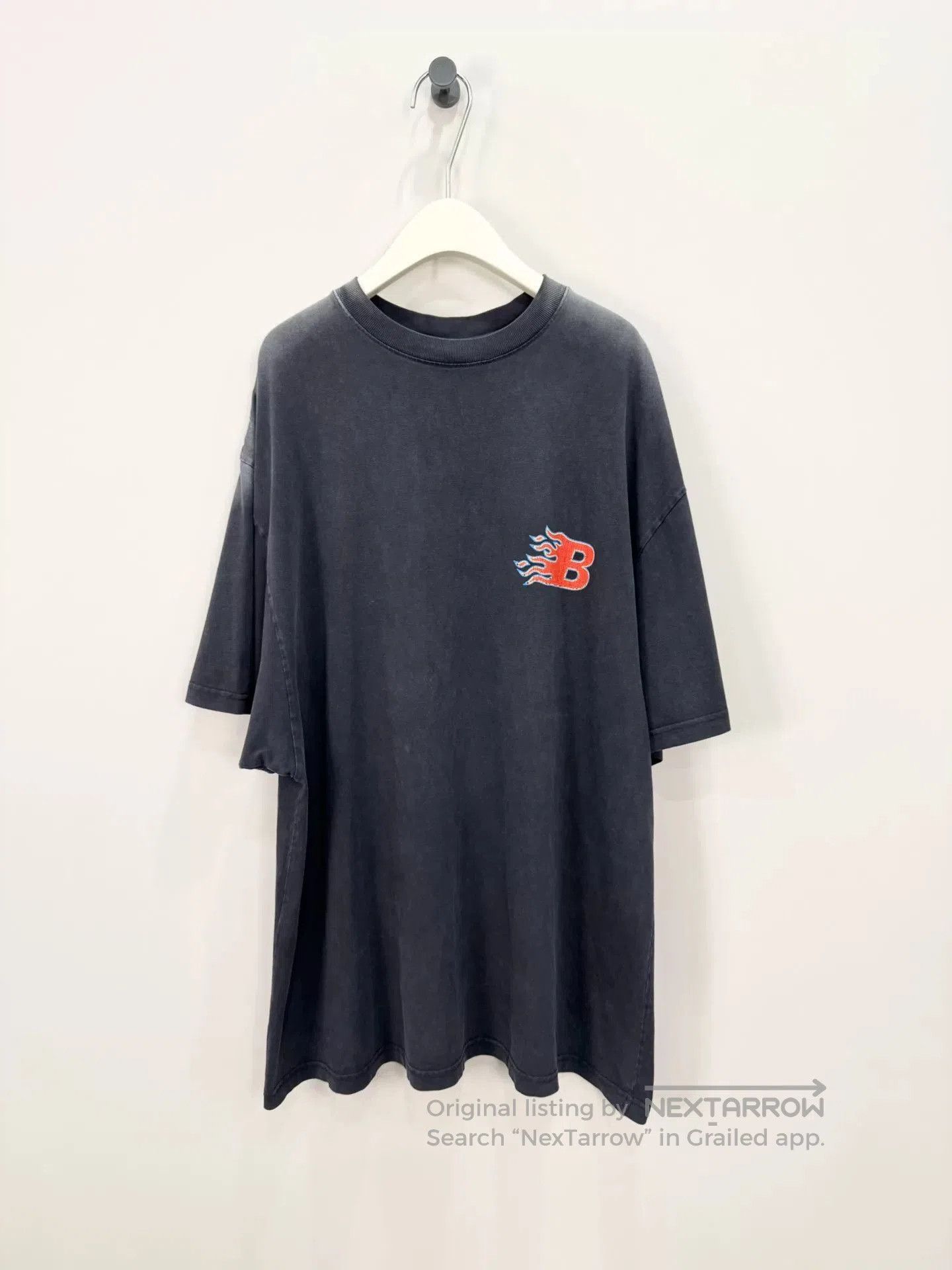 Balenciaga vintage balenciaga flame print tee. Size US XS / EU 42 / 0 - 1 Thumbnail