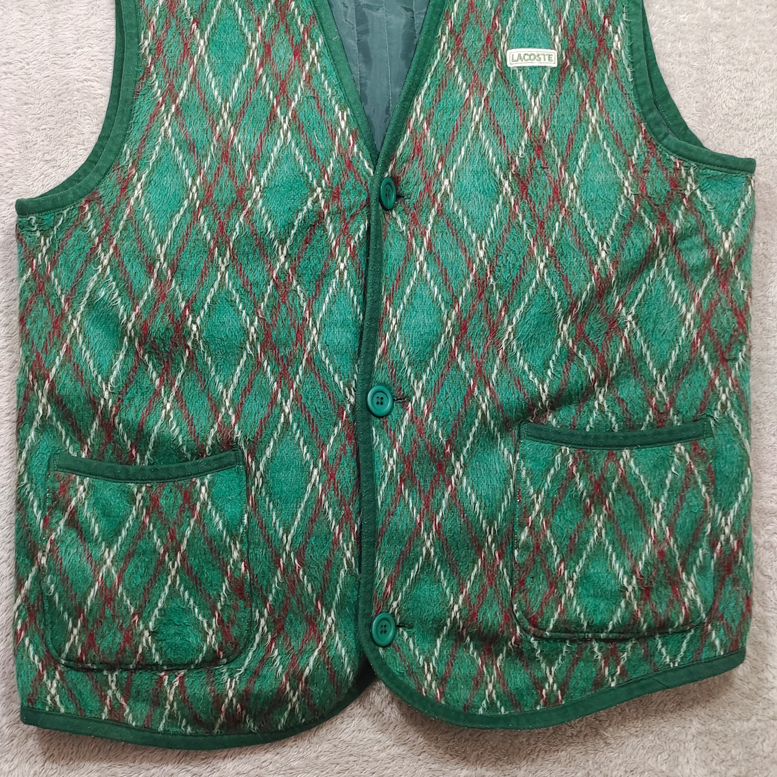 Lacoste VINTAGE LACOSTE HOMEWEAR BUTTON UP VEST Size US L / EU 52-54 / 3 - 4 Thumbnail