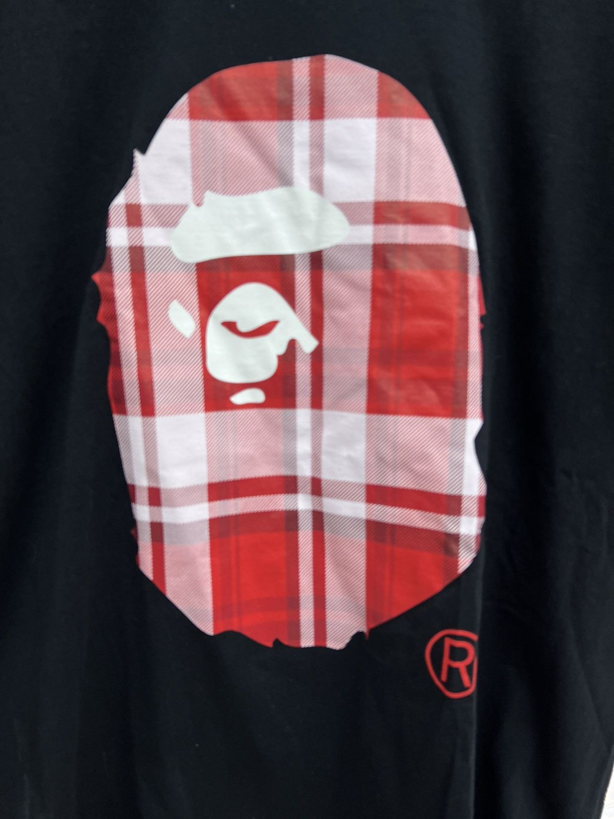 Bape Bape Check Gift Ape Head Tee Size US XXL / EU 58 / 5 - 3 Thumbnail