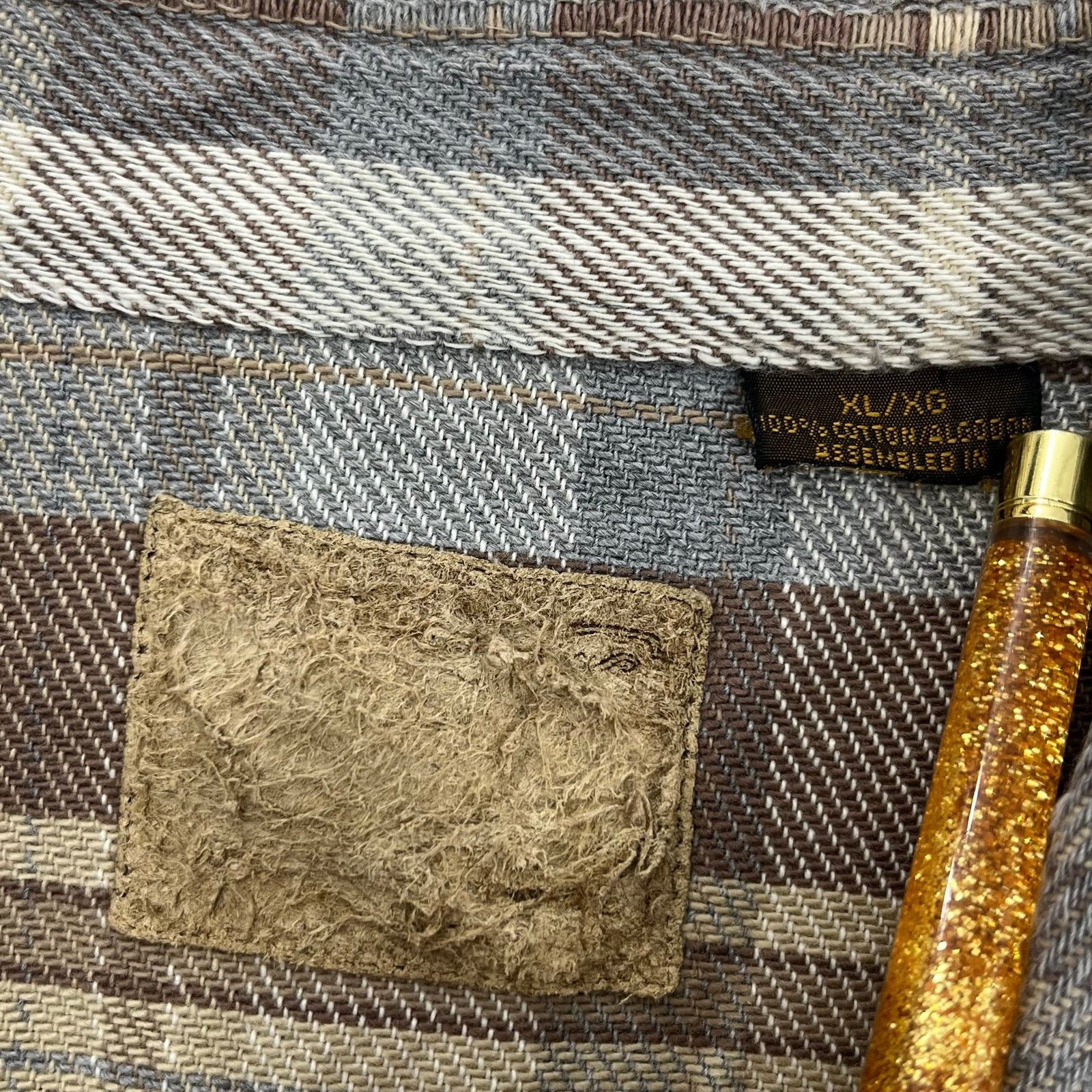 Other Vintage 1998 Blank Heavyweight Flannel XL Earth Tone Plaid Size US XL / EU 56 / 4 - 6 Thumbnail