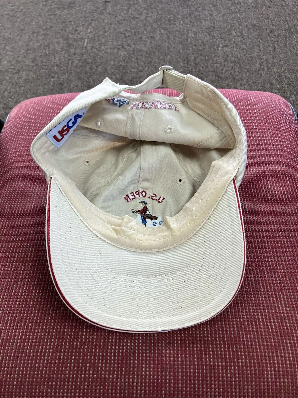 Designer Lucas Glover Signed 2009 U.S. Open Bethpage Black Hat Size ONE SIZE - 3 Thumbnail