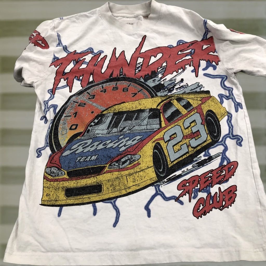 Pacsun Pacsun NASCAR Thunder Speed Club T Shirt Racing White Small Men Crew Neck Short Sleeve 2022 PacSun Size US S / EU 44-46 / 1 - 1 Thumbnail
