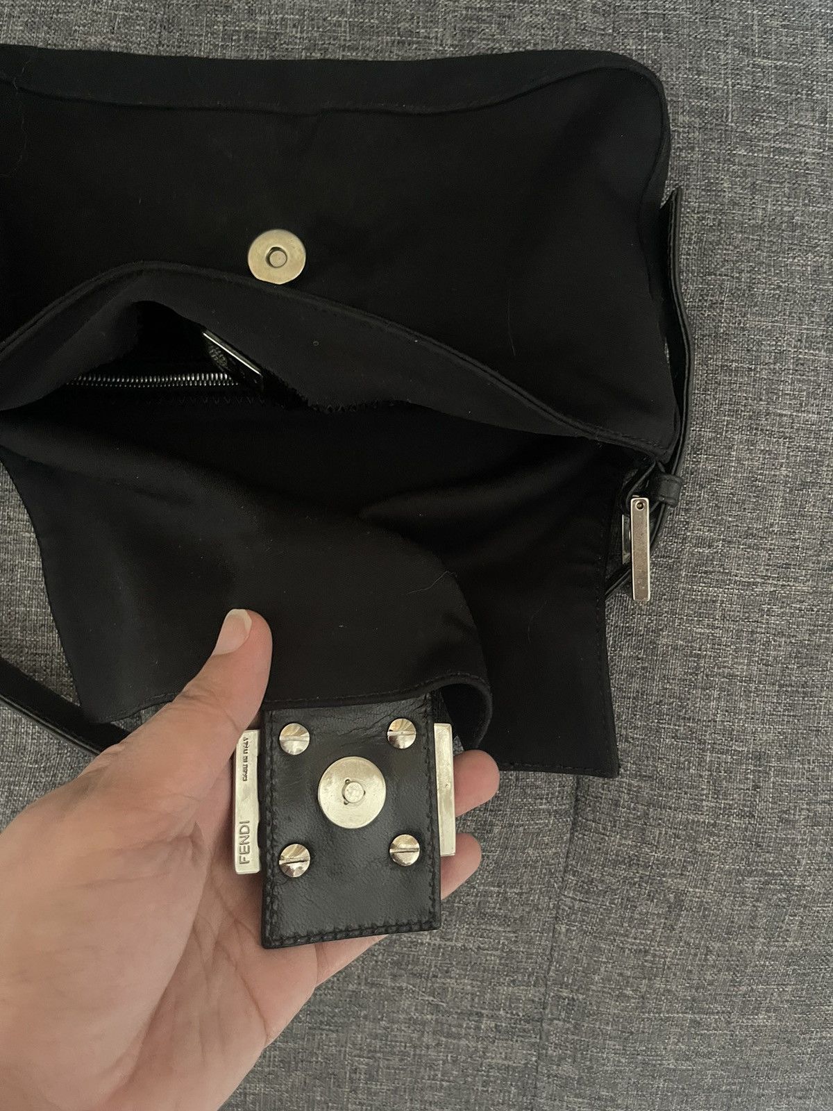 Fendi × Vintage Fendi Neoprene Baguette Size ONE SIZE - 5 Thumbnail