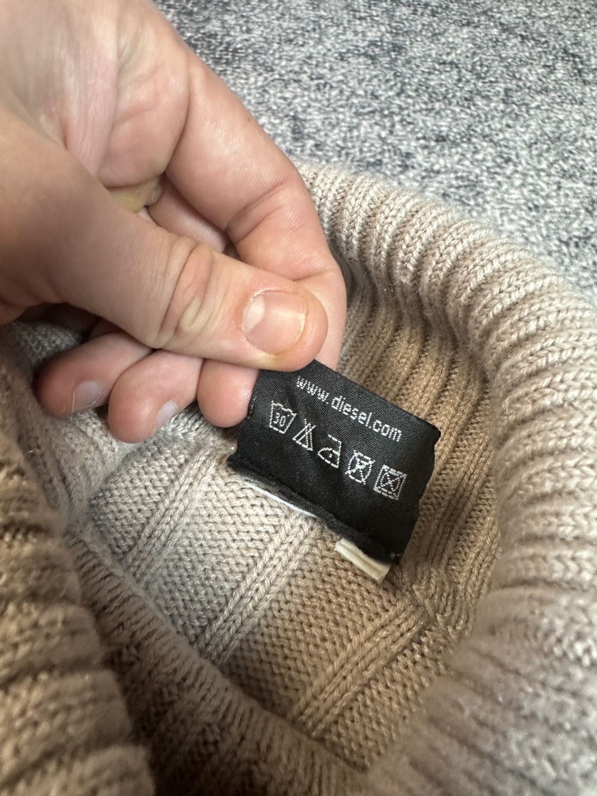 Diesel Y2K Vintage Diesel Small Logo knitwear Avant Garde Opium VTg Size US L / EU 52-54 / 3 - 4 Thumbnail