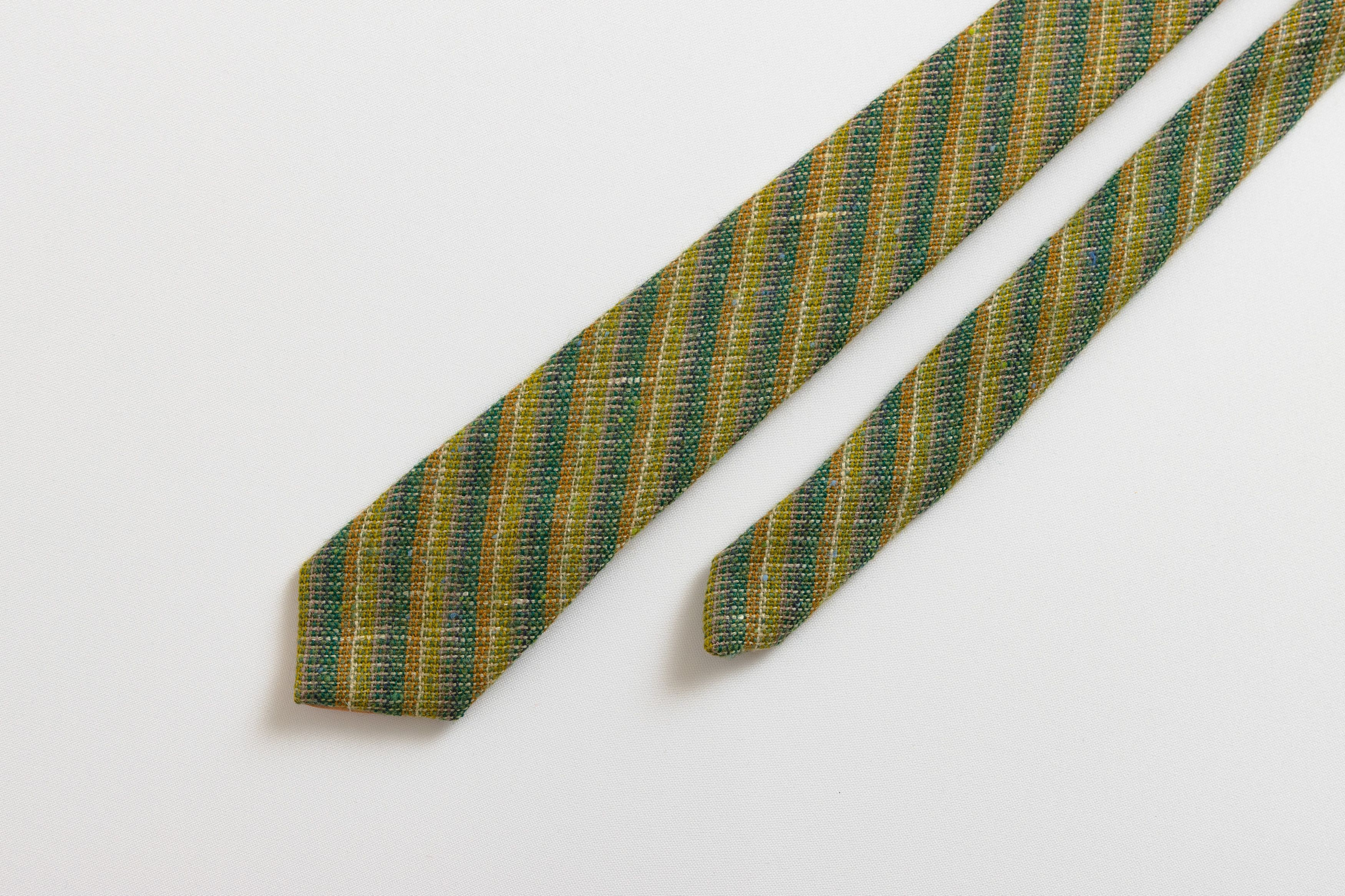Donegal Tweed vintage Donegal Tweed Wool Tie abstract necktie 022 Size ONE SIZE - 1 Thumbnail