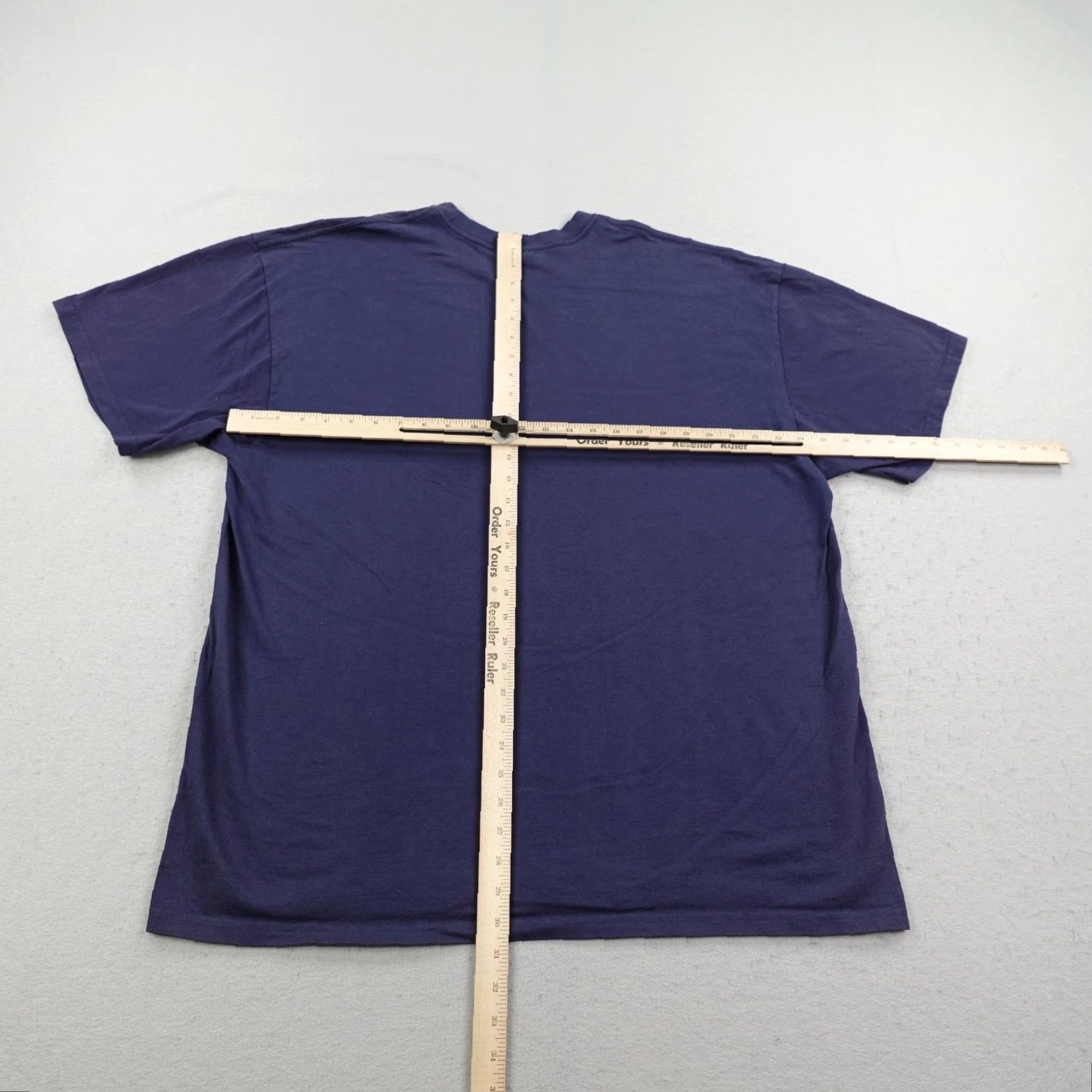 Nike VINTAGE Nike T-Shirt Mens 2XL Blue White Swoosh Short Sleeve Crewneck Y2K Sports Size US XXL / EU 58 / 5 - 5 Thumbnail
