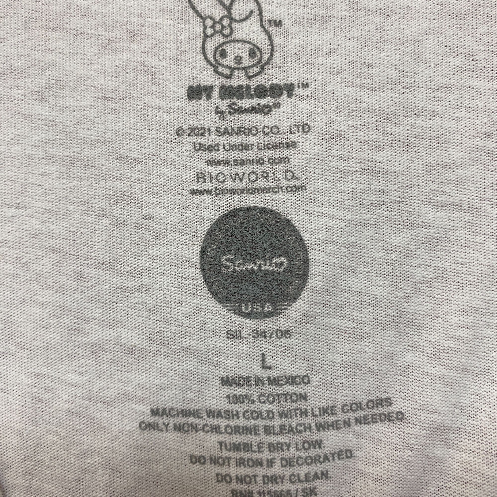 Other My Melody Japanese Kawaii Strawberry Milk Sanrio Tee L Size US L / EU 52-54 / 3 - 4 Thumbnail