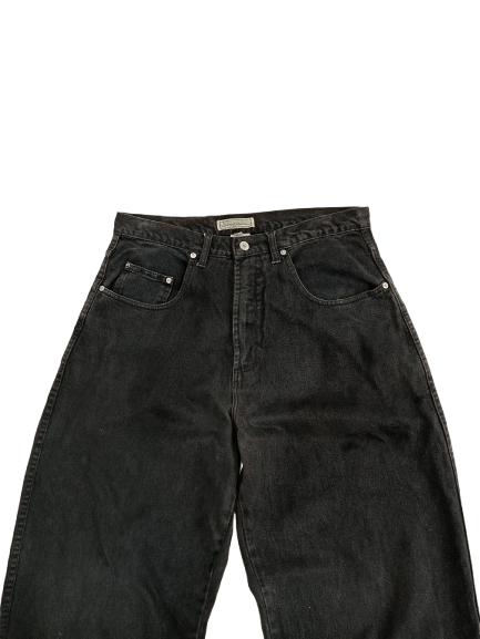 Guess Vintage Guess Jeans by Georges Marciano Black Denim Size US 33 - 3 Thumbnail