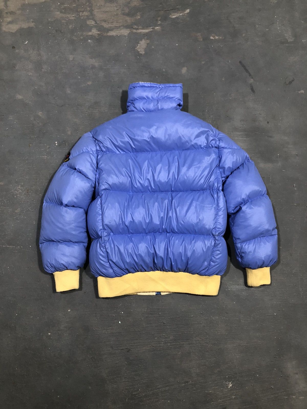Asics × Moncler Vintage Moncler Skiwear Asics Down Jacket Size US S / EU 44-46 / 1 - 4 Thumbnail