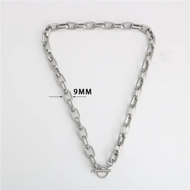 Jewelry Fashion Handmade OT Buckle Crude Titanium Steel Size ONE SIZE - 2 Thumbnail