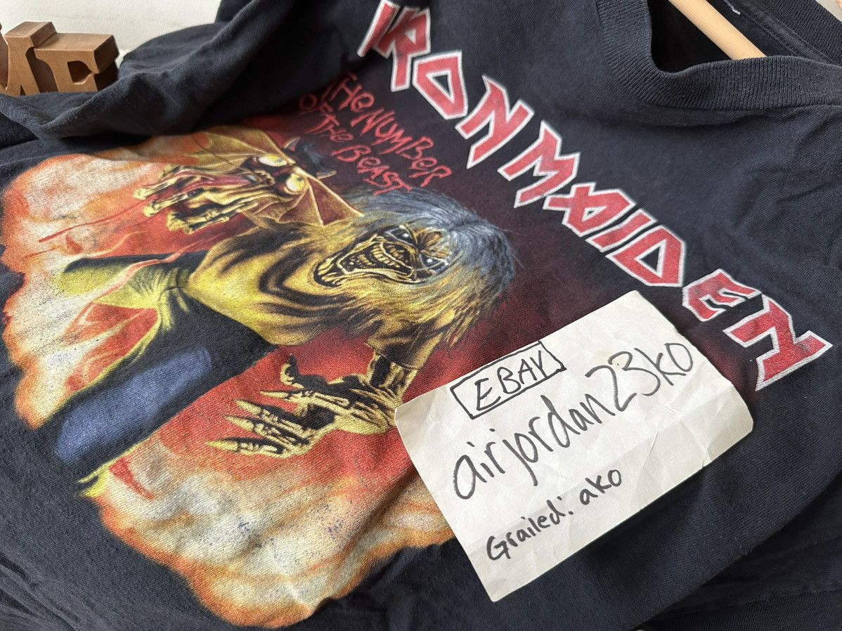 Band Tees Rare Vintage Iron Maiden Eddie Beast Metal VTG Rock Band tee Size US XL / EU 56 / 4 - 6 Thumbnail