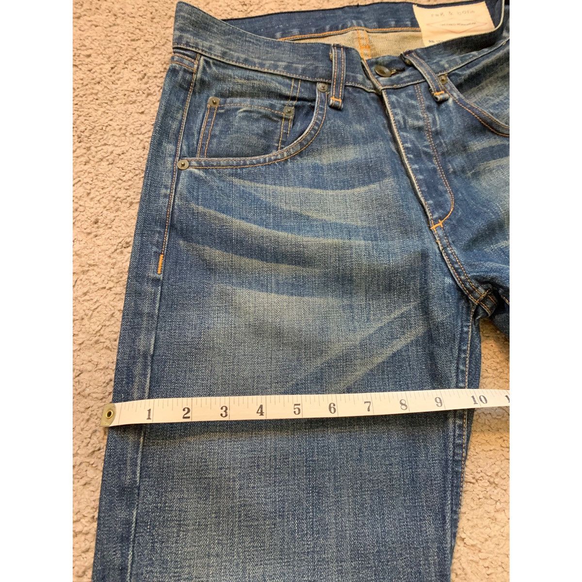 Rag & Bone RAG & BONE VINTAGE WASH JEANS Size US 30 / EU 46 - 16 Thumbnail