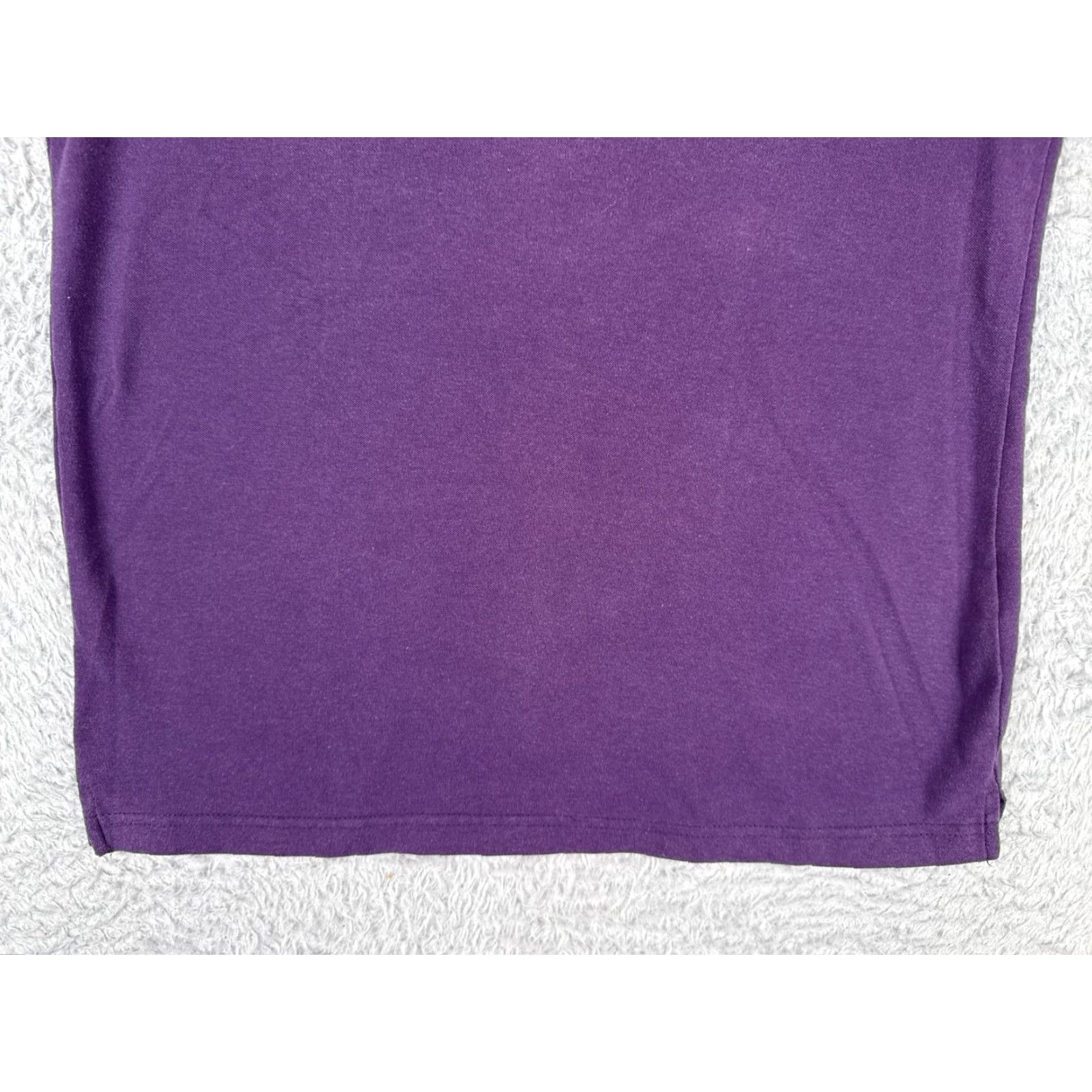 Lacoste VINTAGE Lacoste Men Polo Shirt 3 Short Sleeve Purple 100% Cotton Slim Fit All Seasons Size US S / EU 44-46 / 1 - 5 Thumbnail