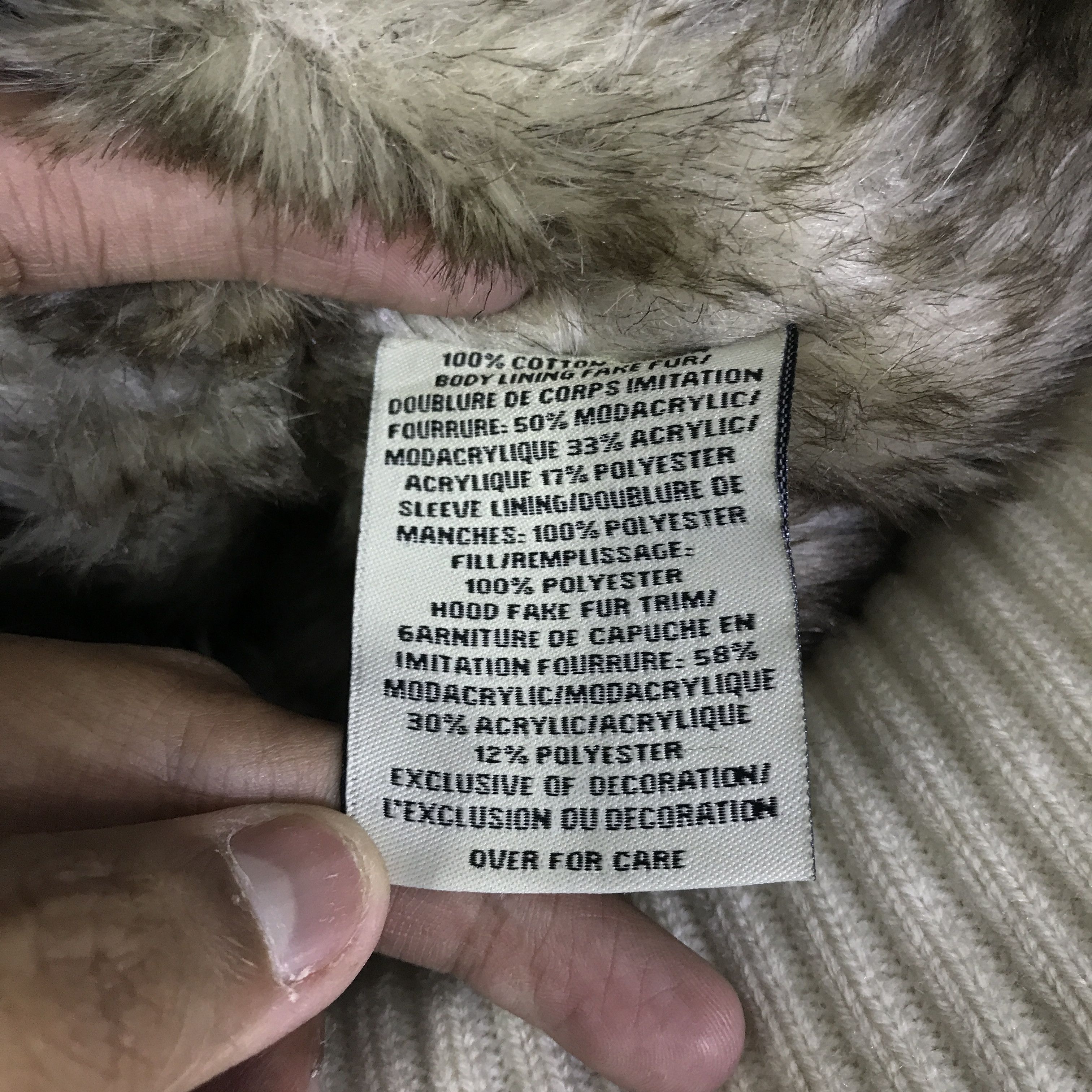Abercrombie & Fitch abercrombie & fitch fur hoodie jacket K122B2 Size US S / EU 44-46 / 1 - 16 Thumbnail