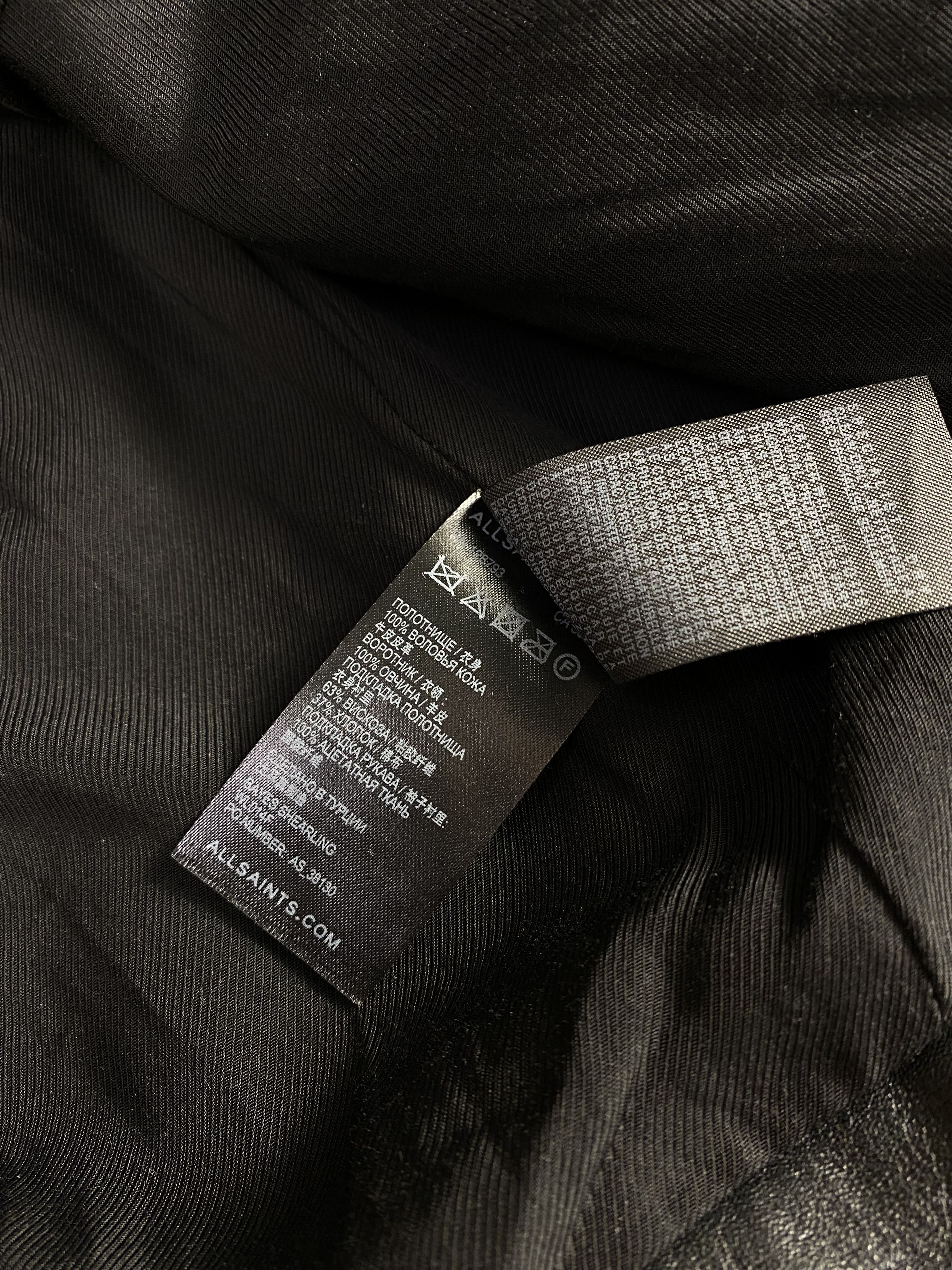 Allsaints Allsaints Bayes Shearling Leather Jacket Limited Edition Size S / US 4 / IT 40 - 13 Thumbnail