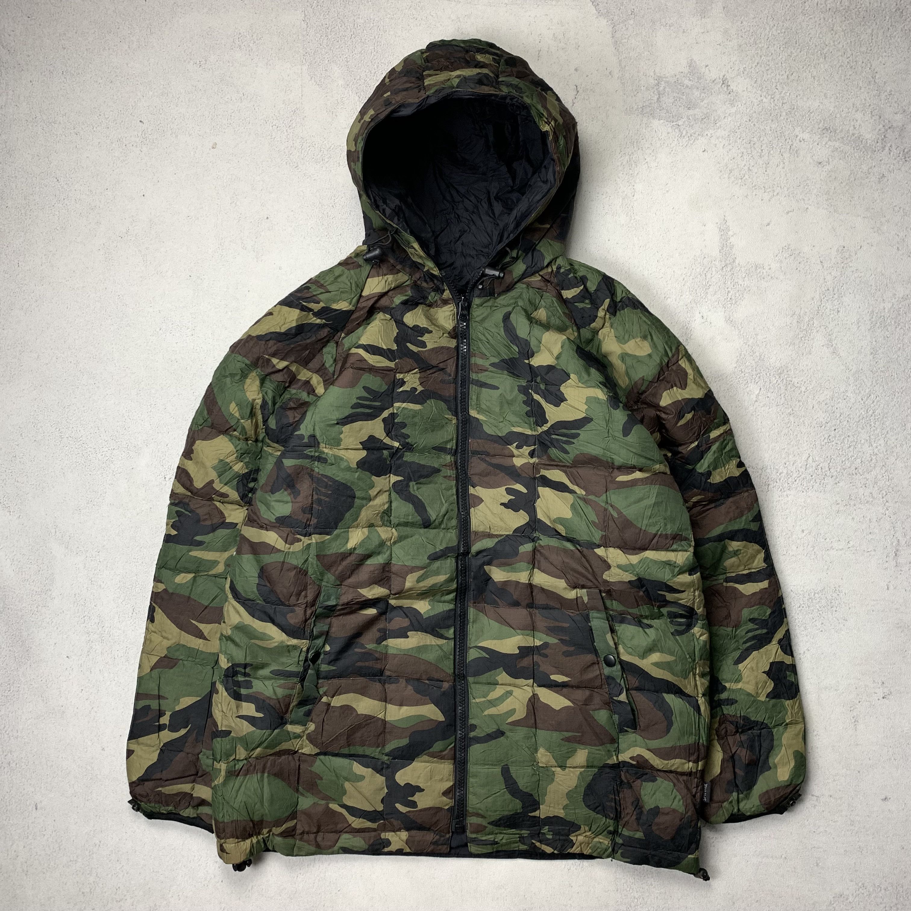 Spiewak Spiewak Golden Fleece Down Puffer Jacket Reversible Camo